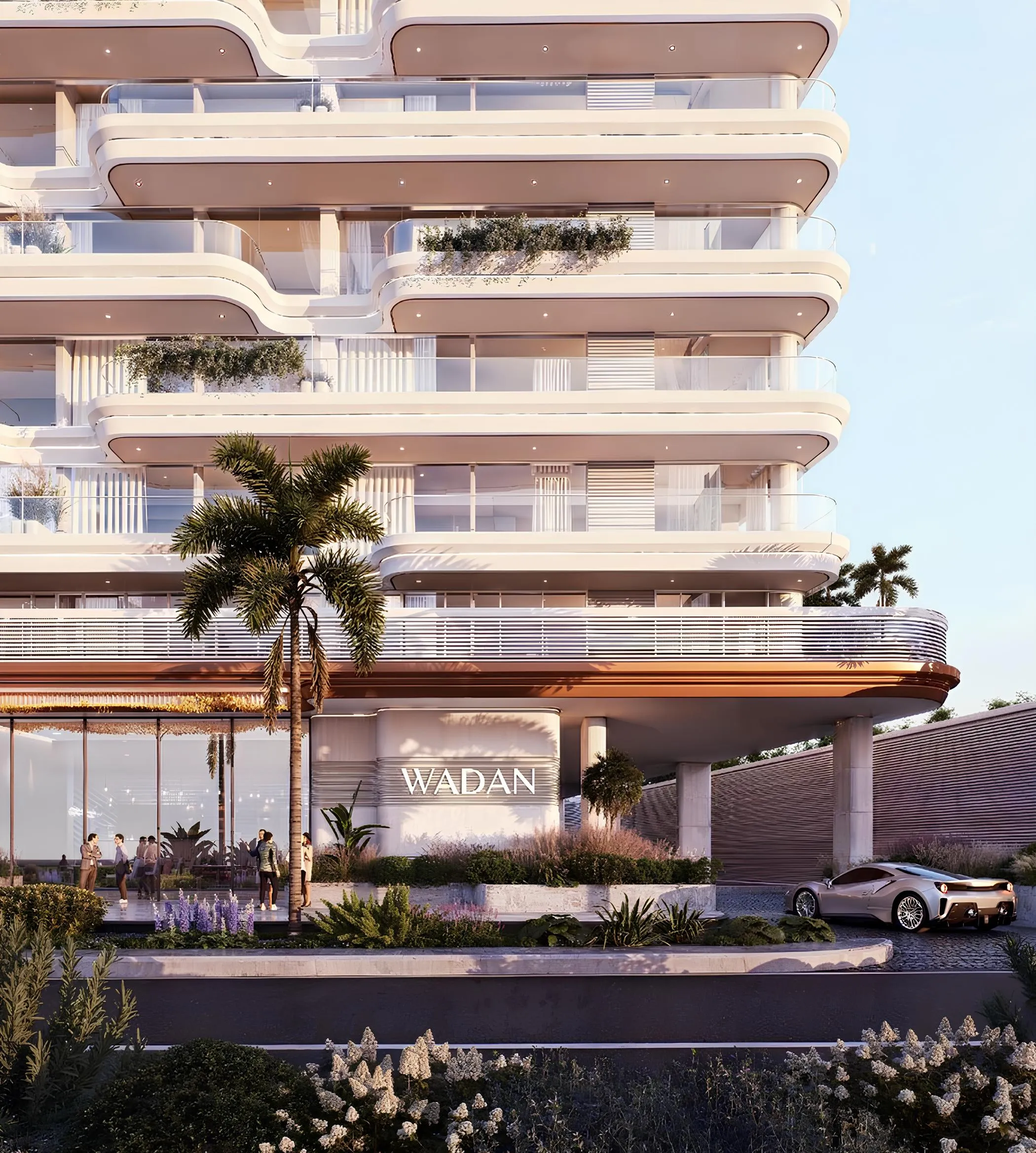 Weston by Wadan Phase 1 by Wadan Developments, Dubailand Residence Complex. Render supplied by developer.