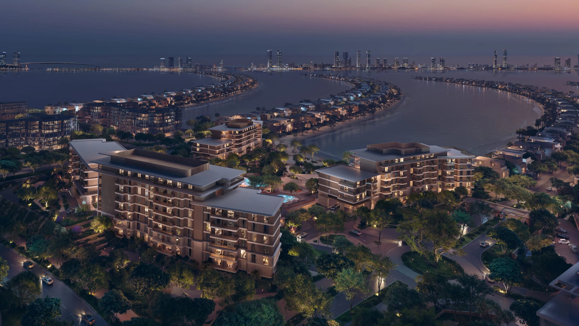Palm Central Private Residences Phase 2 by Nakheel, image 1 of 19. Render supplied by developer.