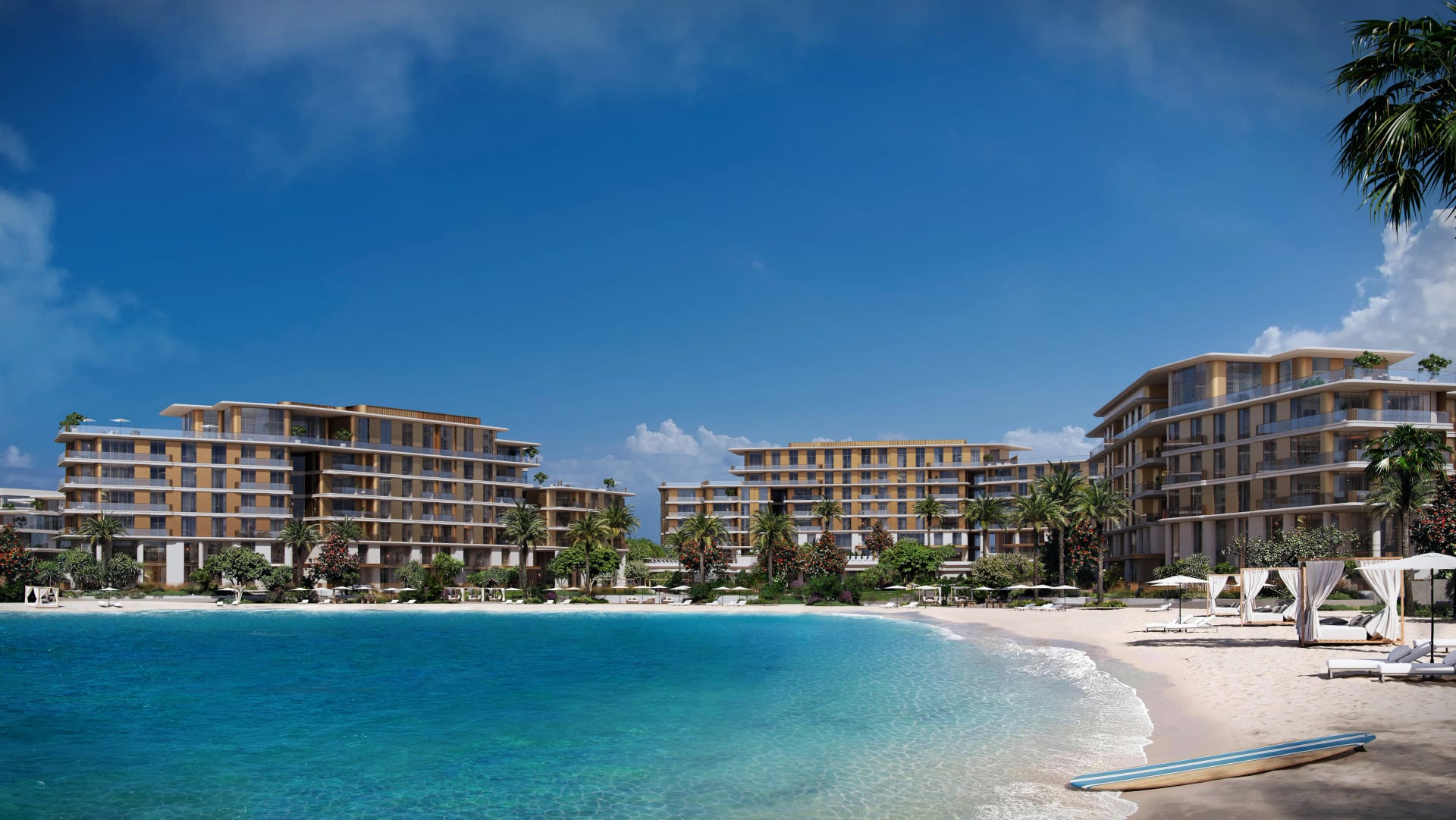 Palm Central Private Residences Phase 2 by Nakheel, image 4 of 19. Render supplied by developer.