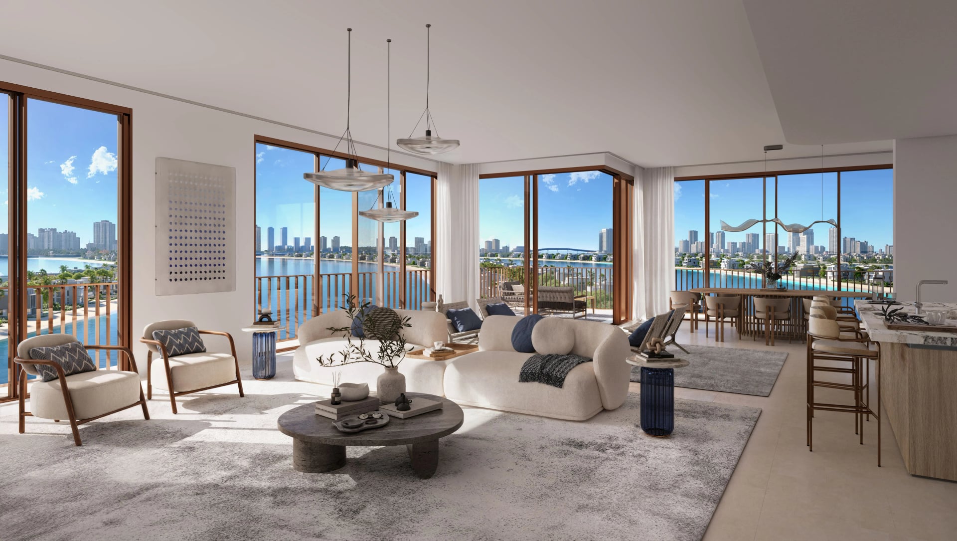 Palm Central Private Residences Phase 2 by Nakheel, image 10 of 19. Render supplied by developer.