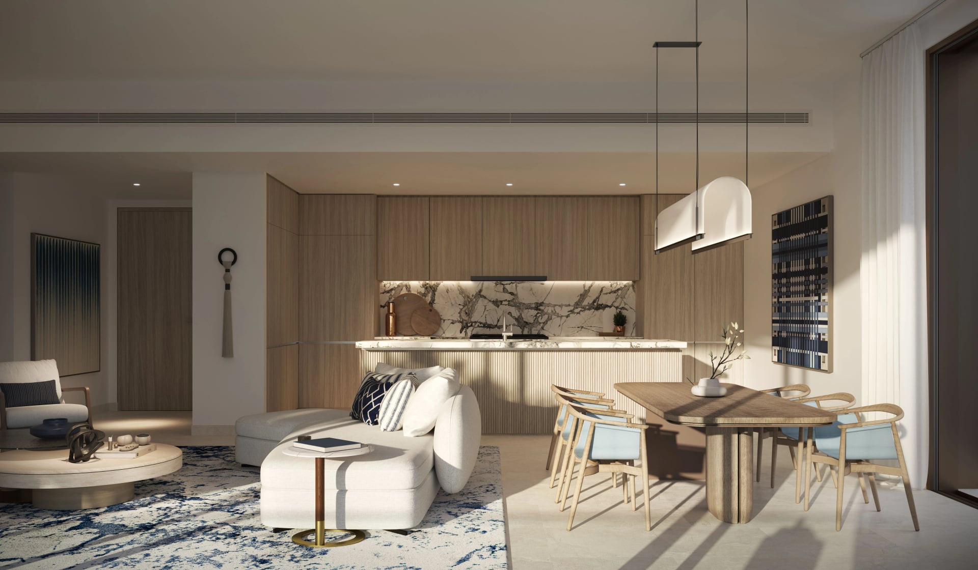 Palm Central Private Residences Phase 2 by Nakheel, image 14 of 19. Render supplied by developer.