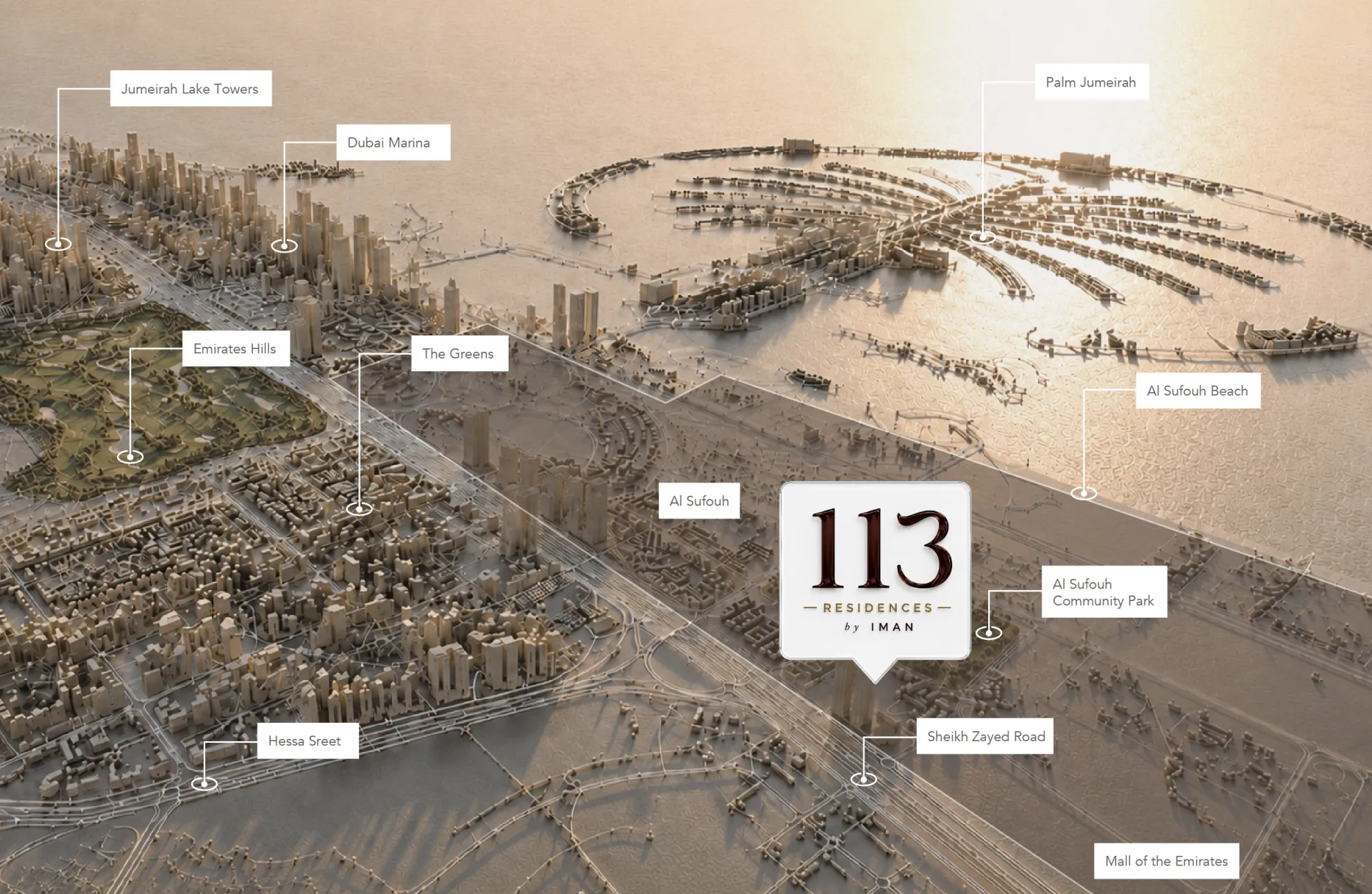 113 Residences by Iman, image 7 of 7. Render supplied by developer.