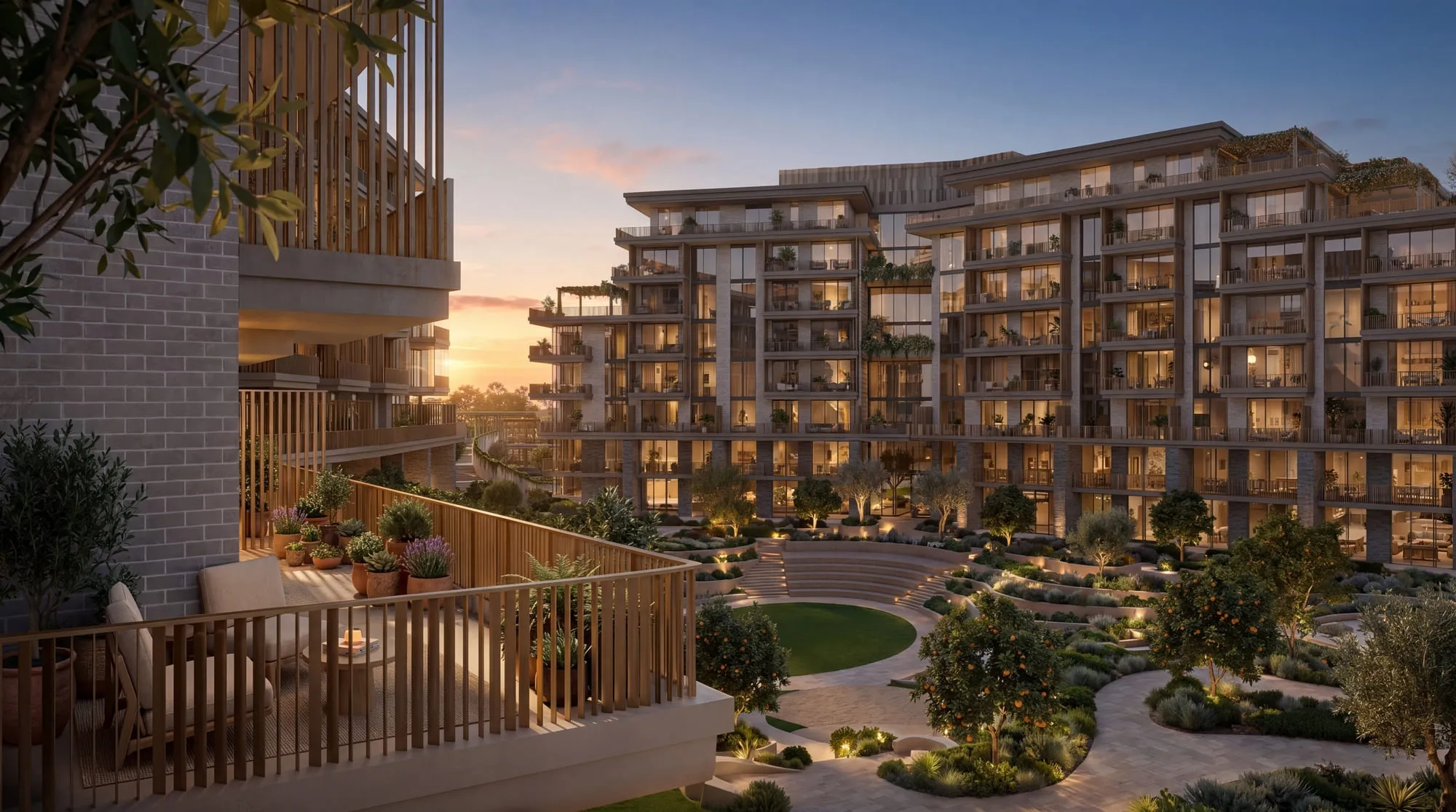 Arancia Yards by Beyond, image 7 of 19. Render supplied by developer.