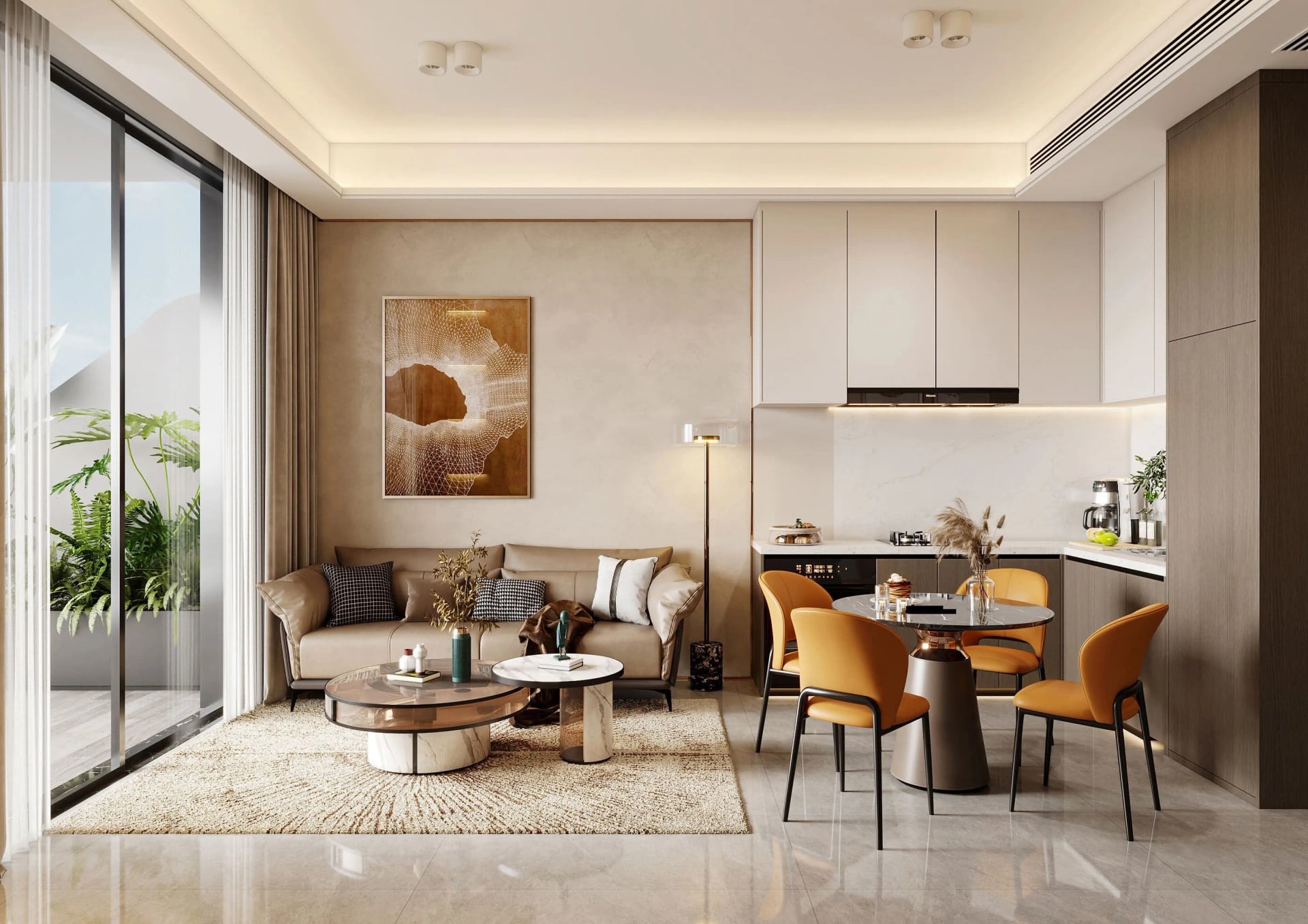 Listone Residence by Lion Stone, image 7 of 18. Render supplied by developer.