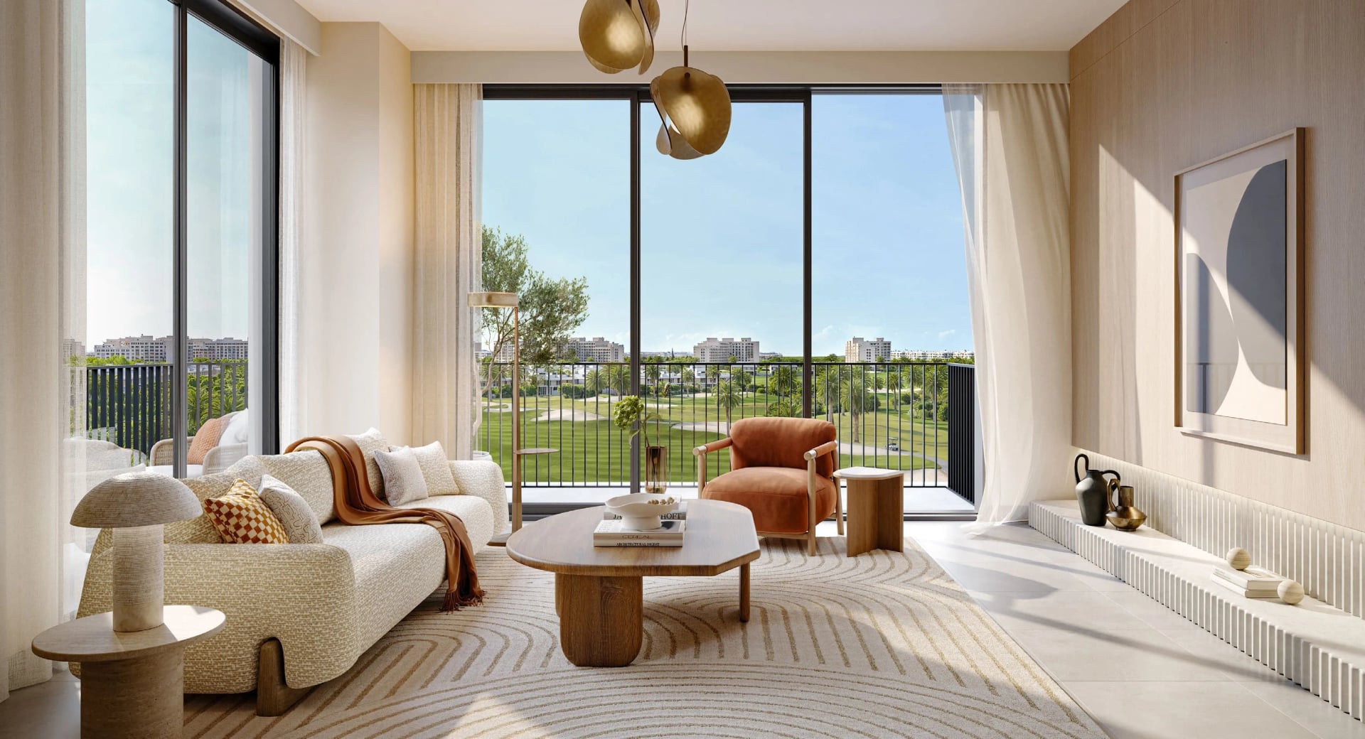 Golf Fields by Emaar, image 2 of 5. Render supplied by developer.