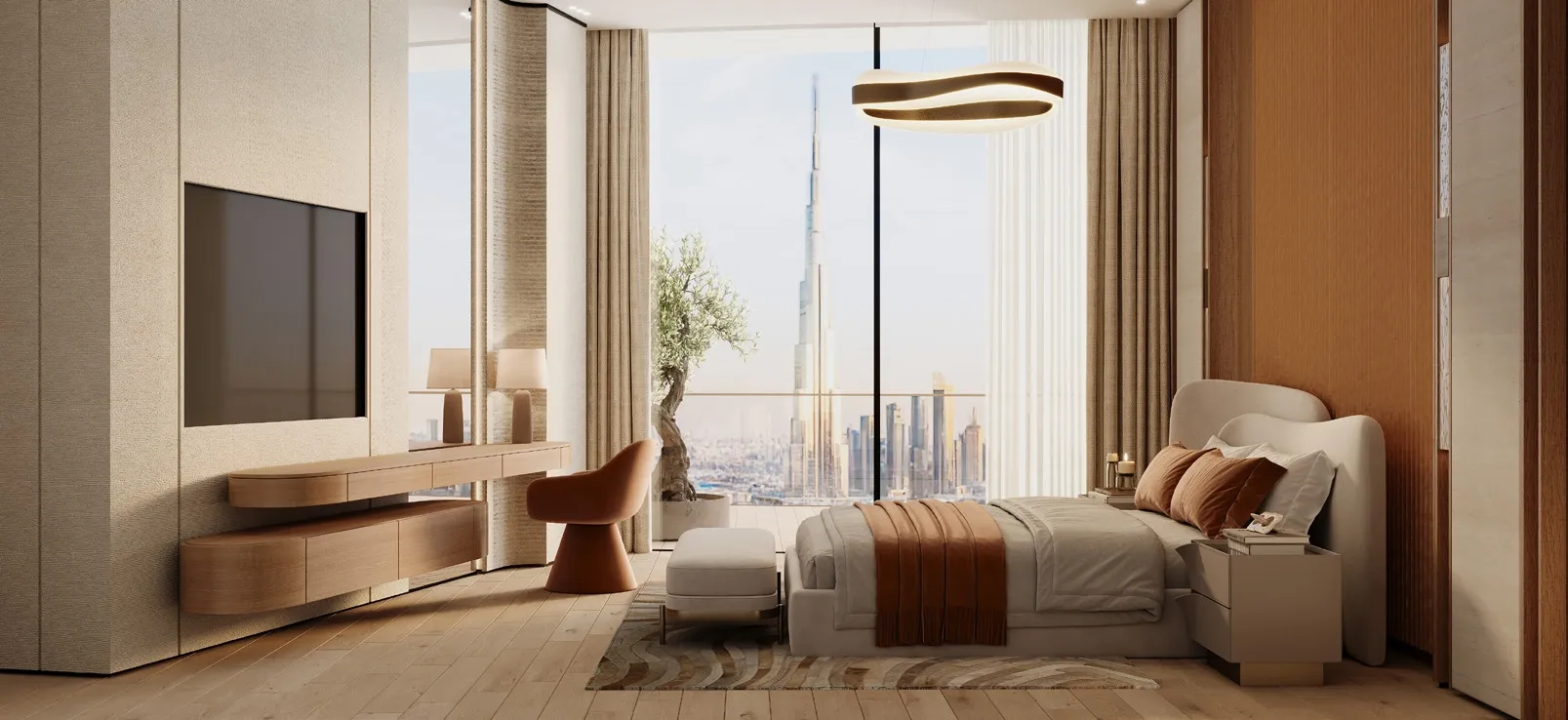 Binghatti Skyflame, image 6 of 11. Render supplied by developer.