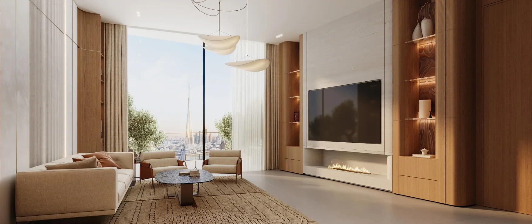 Binghatti Skyflame, image 8 of 11. Render supplied by developer.