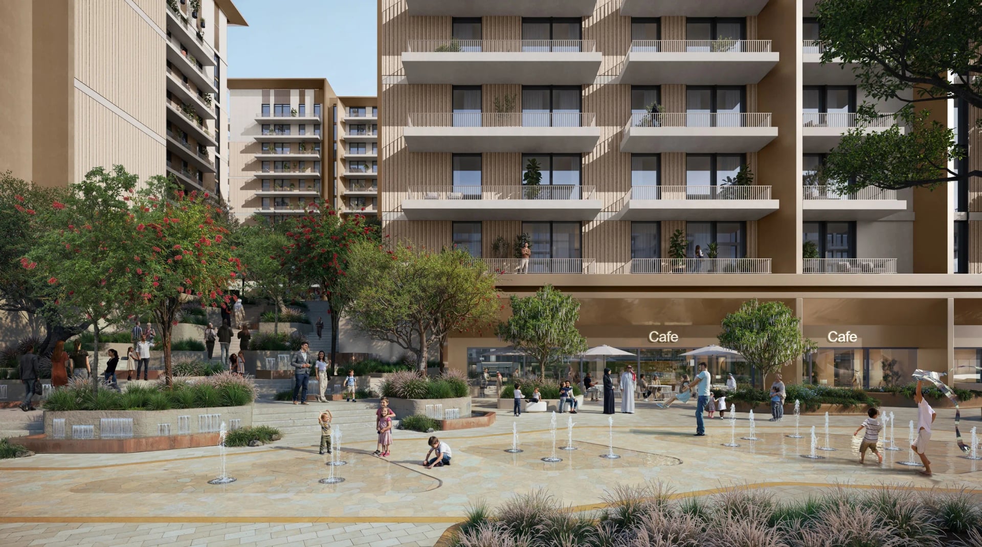 Expo Valley Views - Roudah, image 3 of 9. Render supplied by developer.