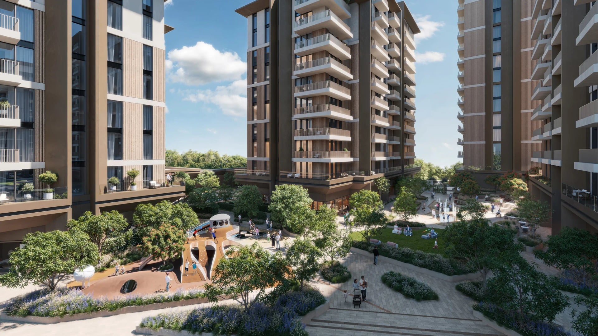Expo Valley Views - Roudah, image 4 of 9. Render supplied by developer.
