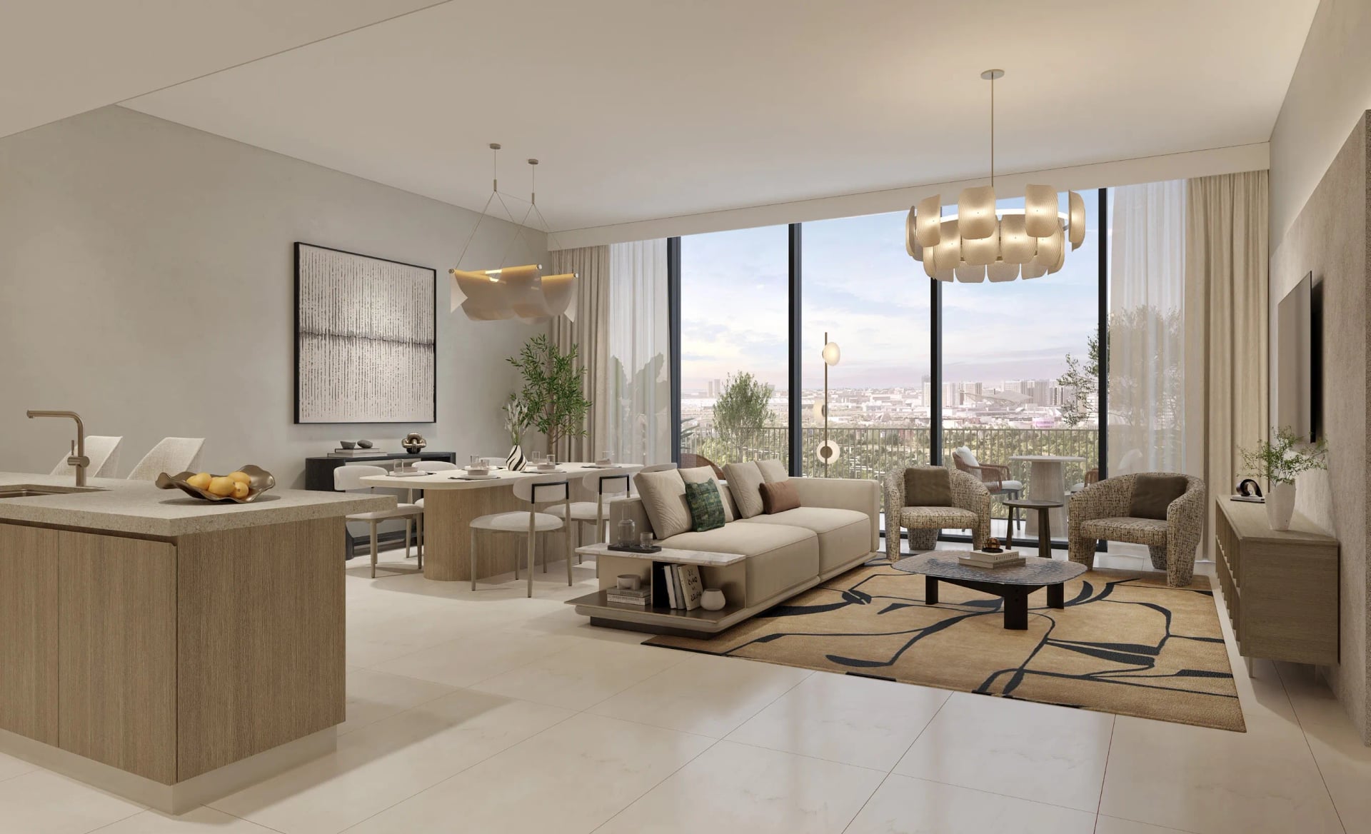 Expo Valley Views - Roudah, image 7 of 9. Render supplied by developer.