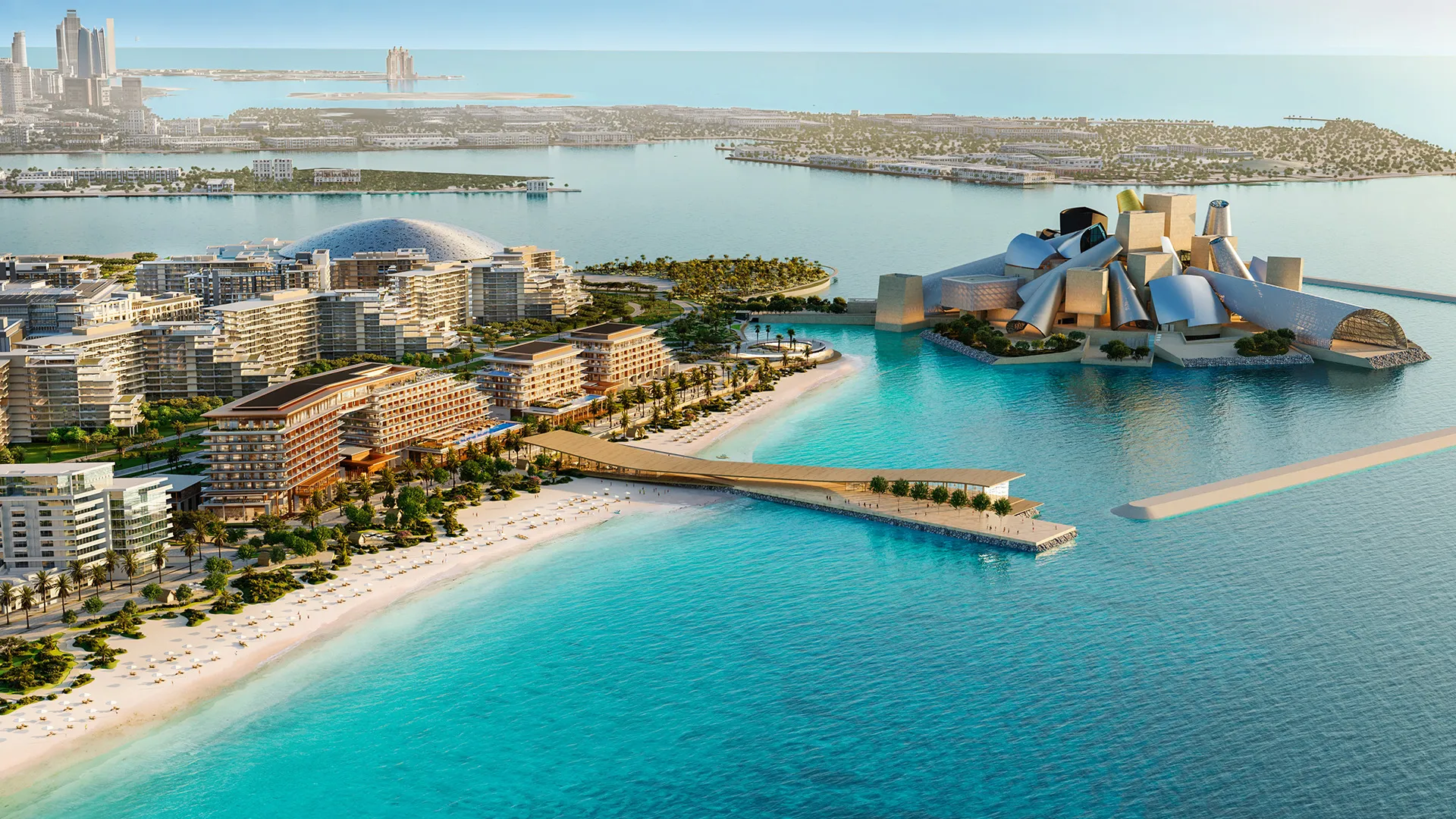 Nobu Residences Abu Dhabi by Aldar, image 1 of 8. Render supplied by developer.