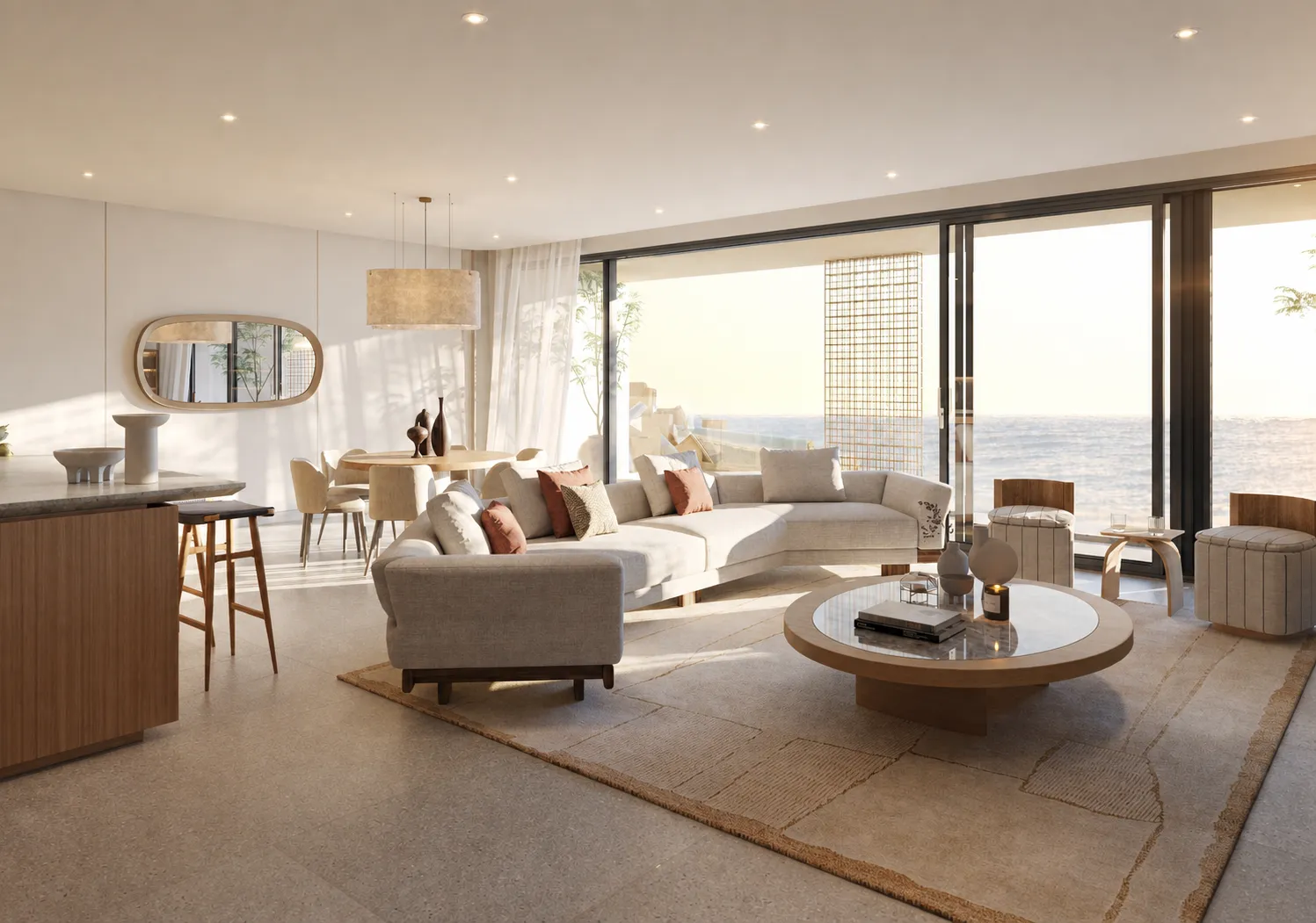 Nobu Residences Abu Dhabi by Aldar, image 5 of 8. Render supplied by developer.