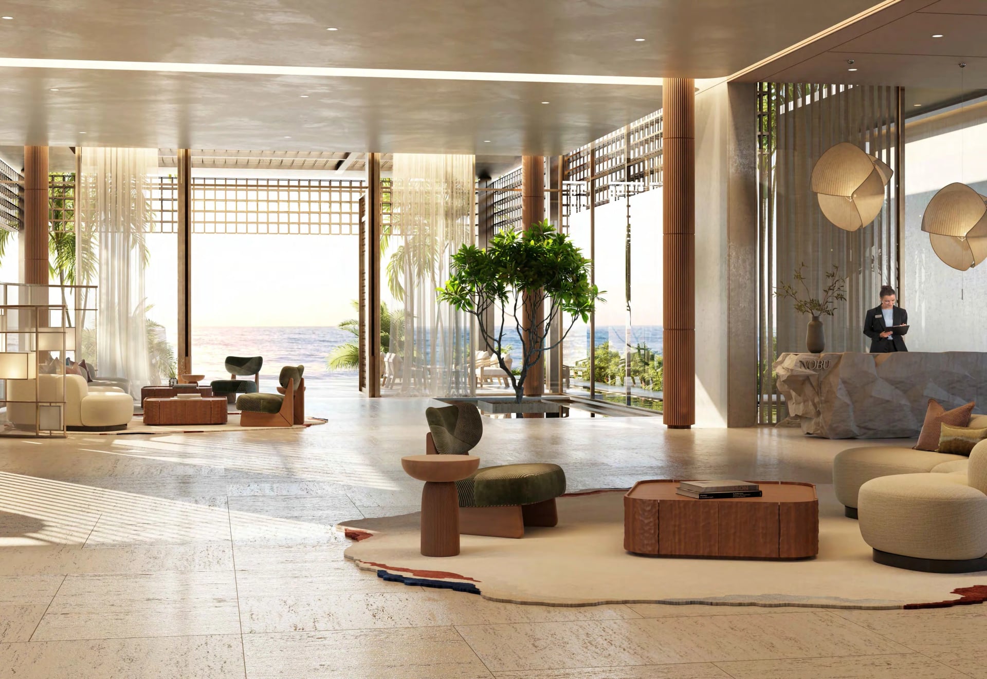 Nobu Residences Abu Dhabi by Aldar, image 8 of 8. Render supplied by developer.