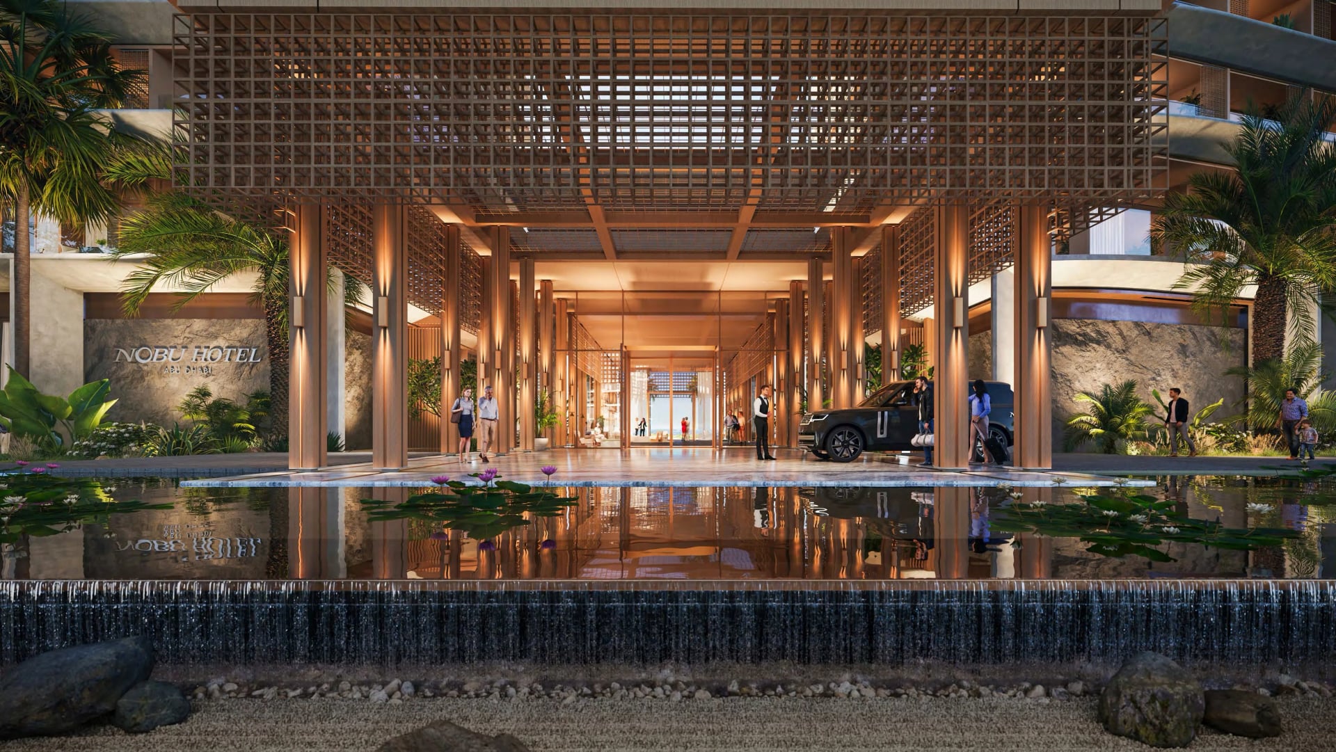 Nobu Residences Abu Dhabi by Aldar, image 3 of 8. Render supplied by developer.
