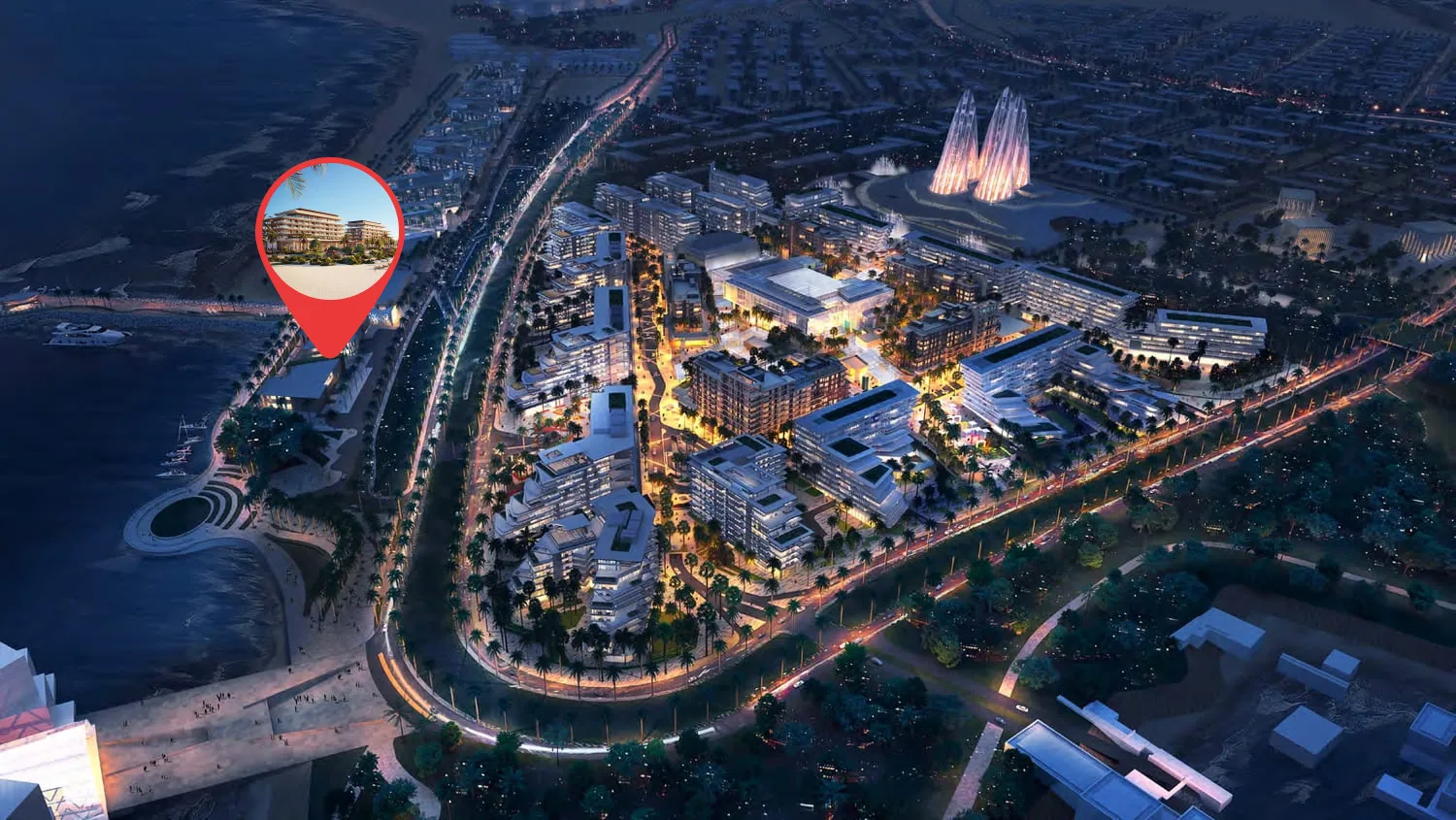 Nobu Residences Abu Dhabi by Aldar, image 7 of 8. Render supplied by developer.
