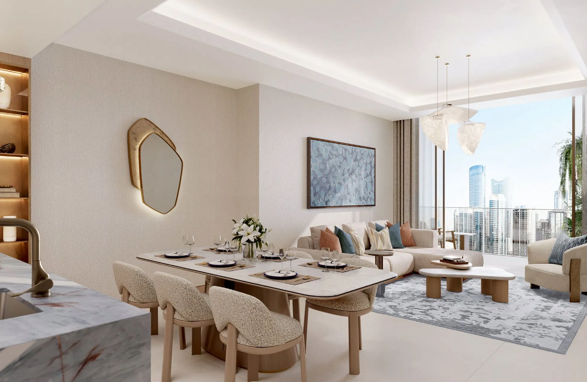 Rixos Al Reem Residences by East & West Properties, image 4 of 8. Render supplied by developer.