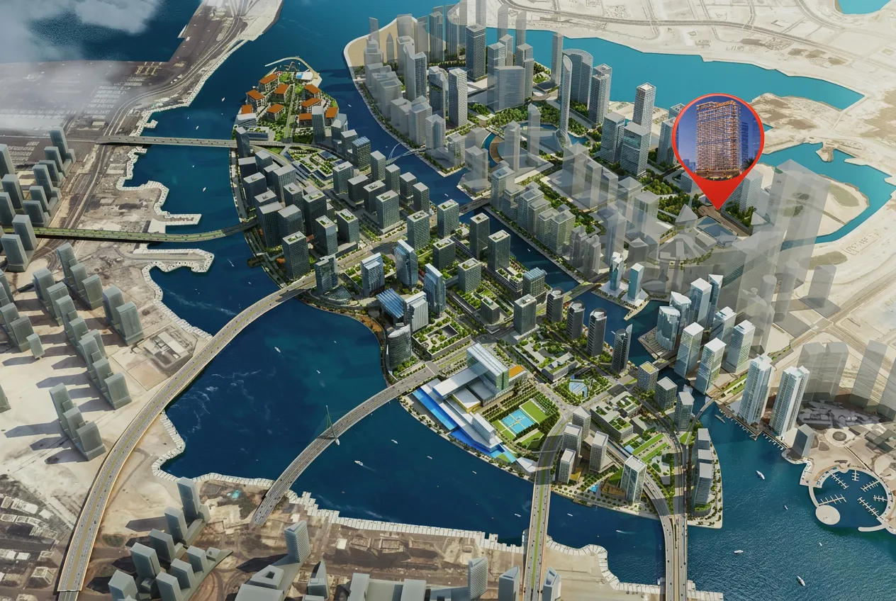 Rixos Al Reem Residences by East & West Properties, image 7 of 8. Render supplied by developer.