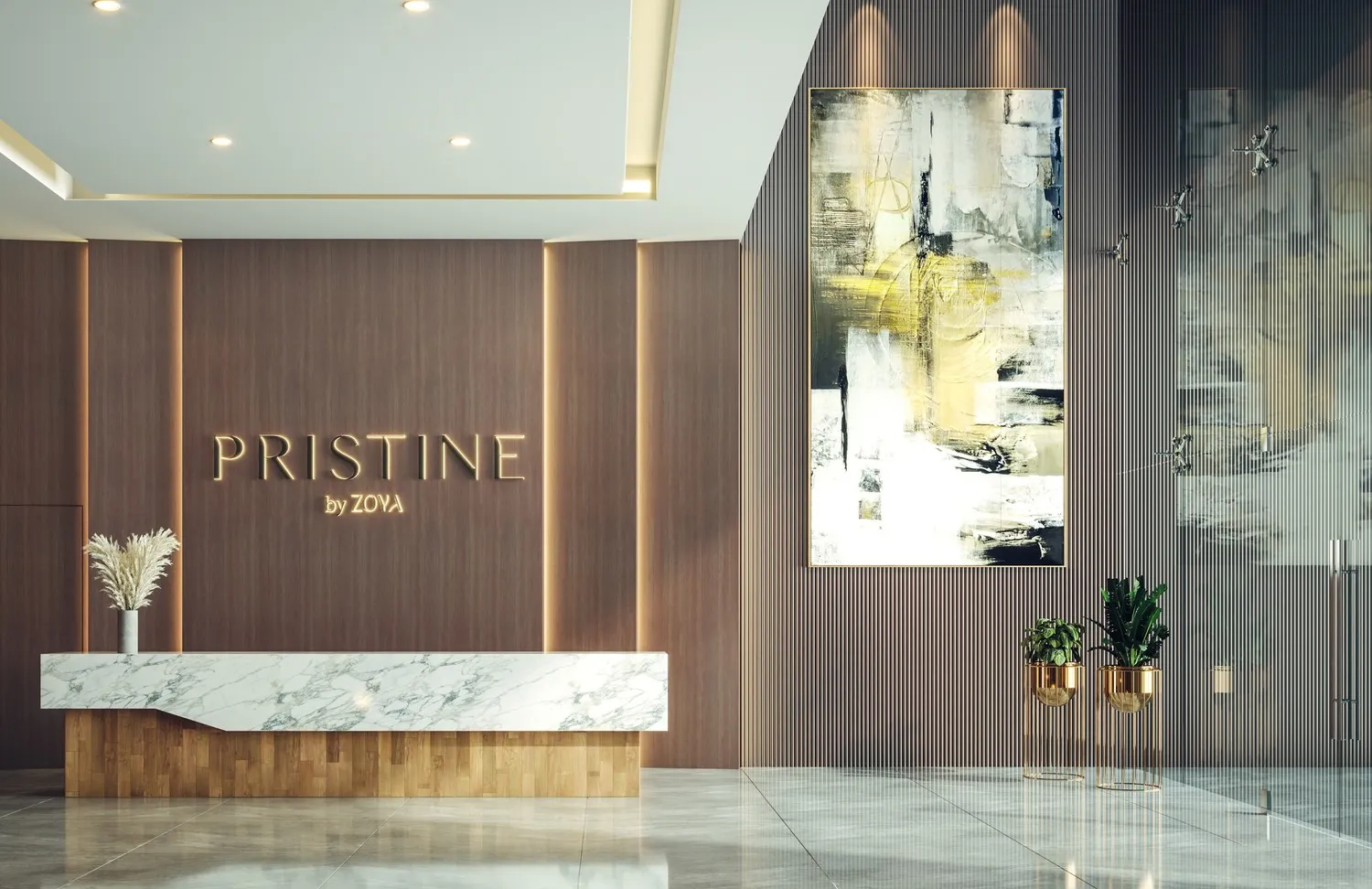 Pristine By Zoya by Zoya Developments, image 10 of 11. Render supplied by developer.