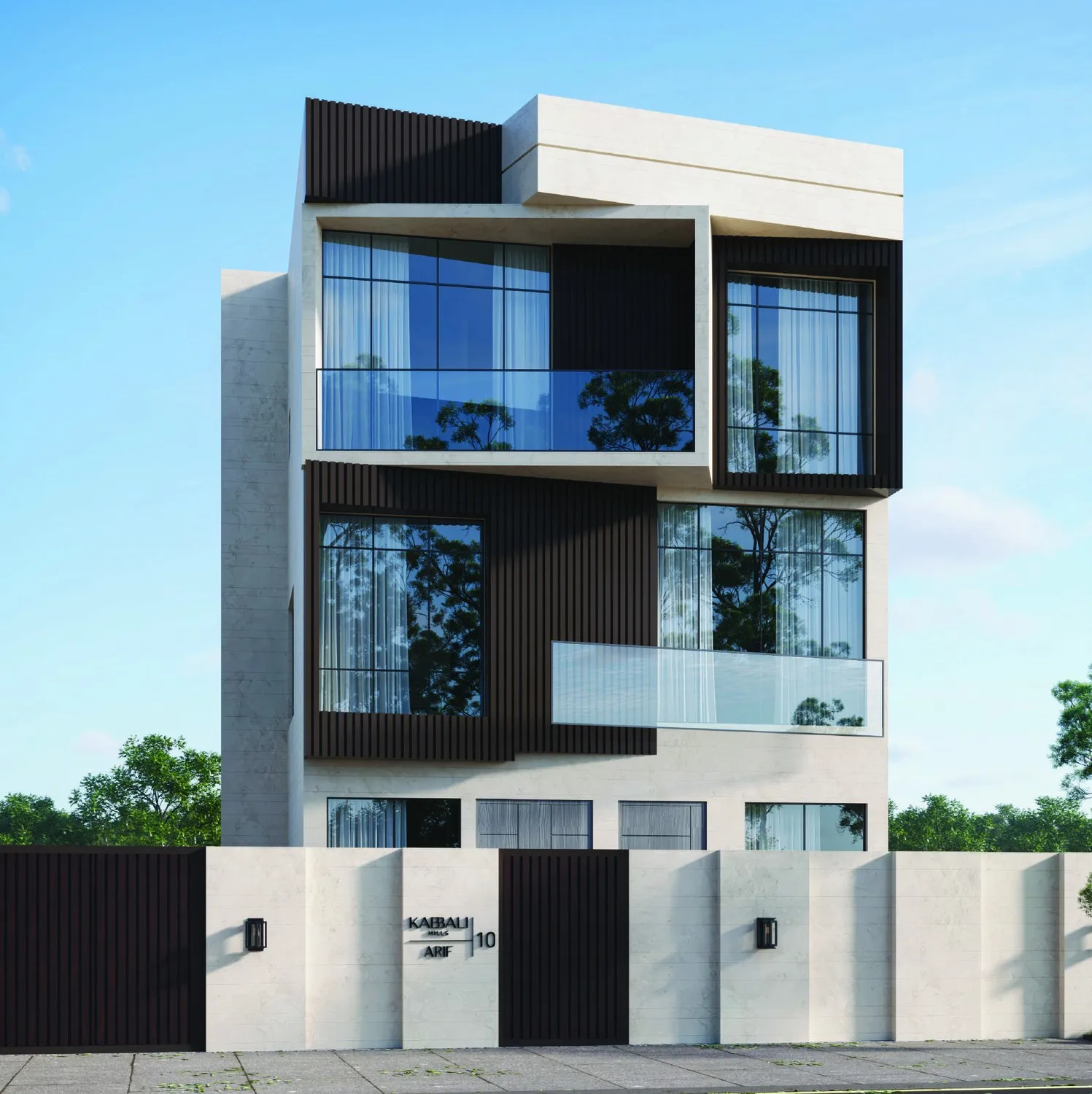Kabbali Hills by Arif Developments, image 2 of 15. Render supplied by developer.