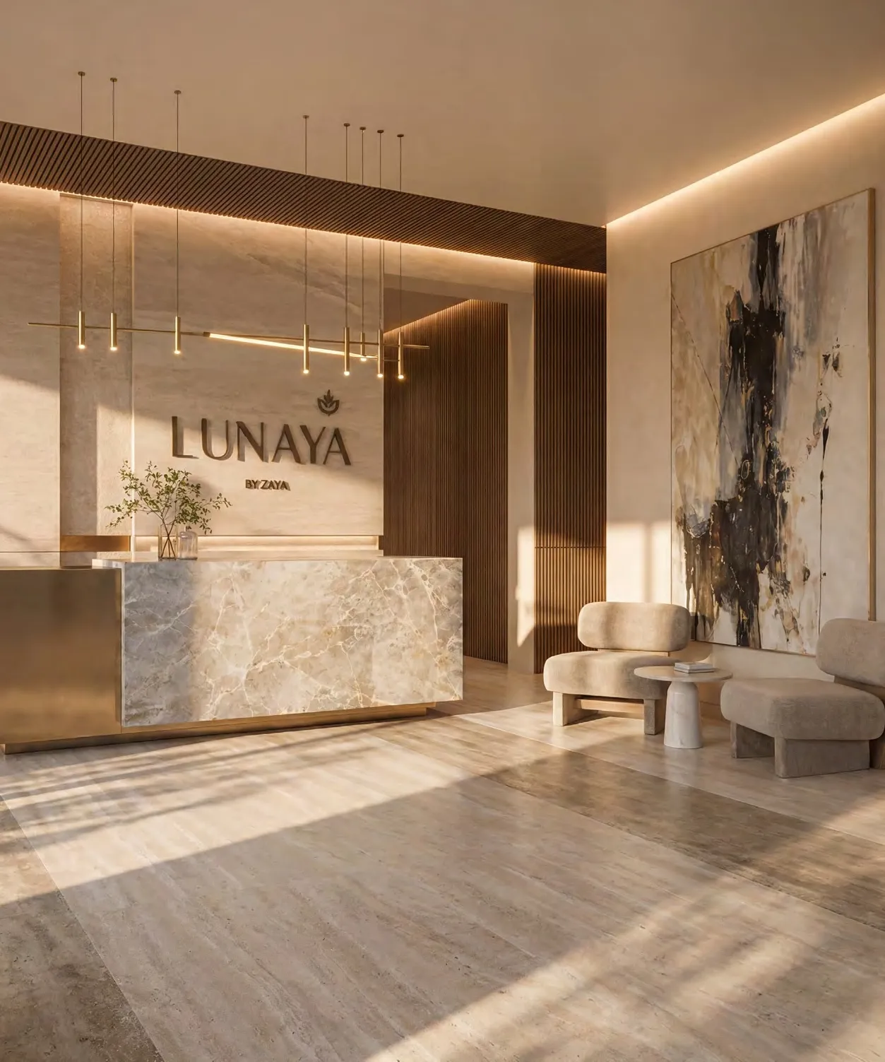 Lunaya Terraces by Zaya, image 12 of 15. Render supplied by developer.