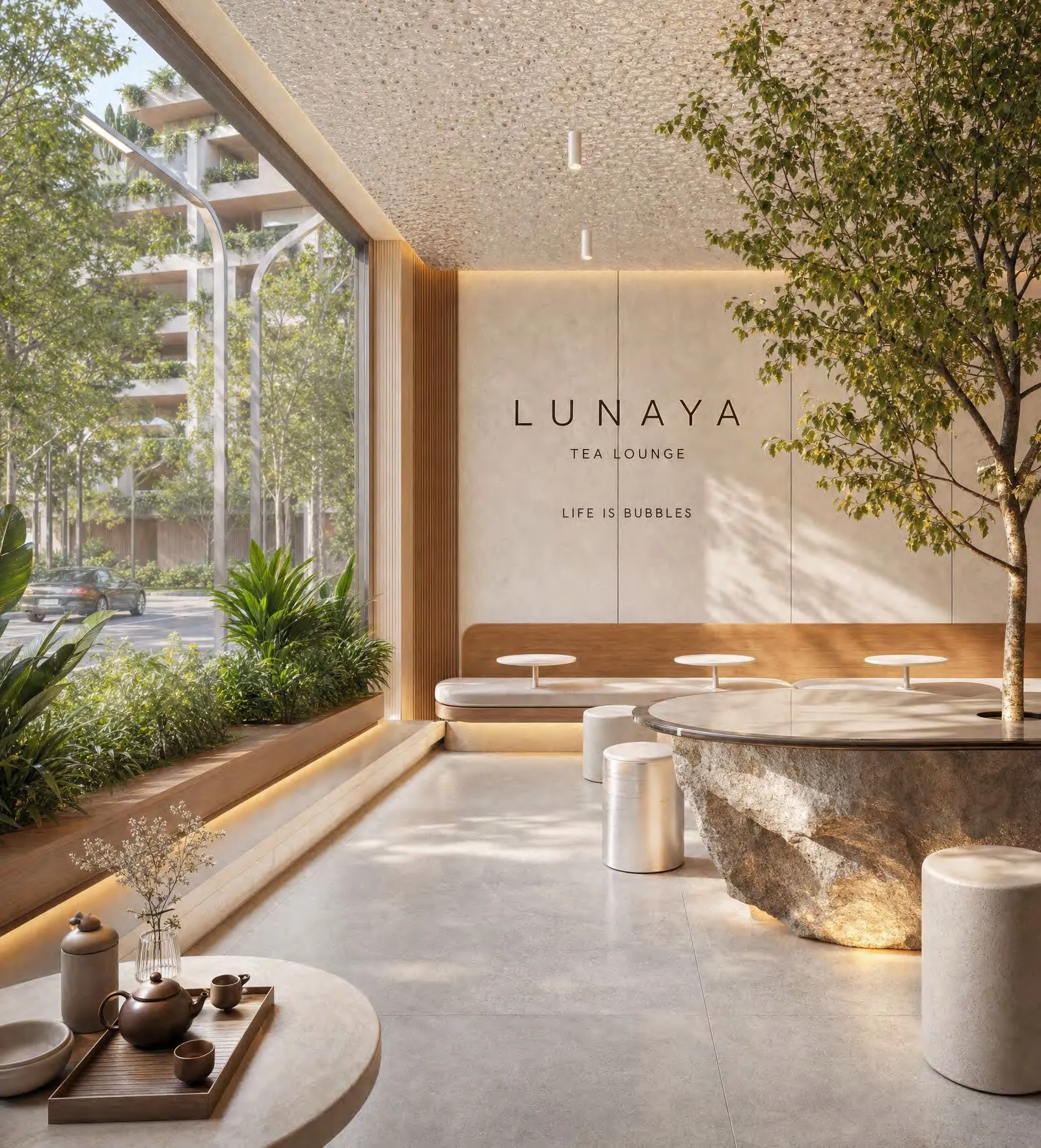 Lunaya Terraces by Zaya, image 15 of 15. Render supplied by developer.