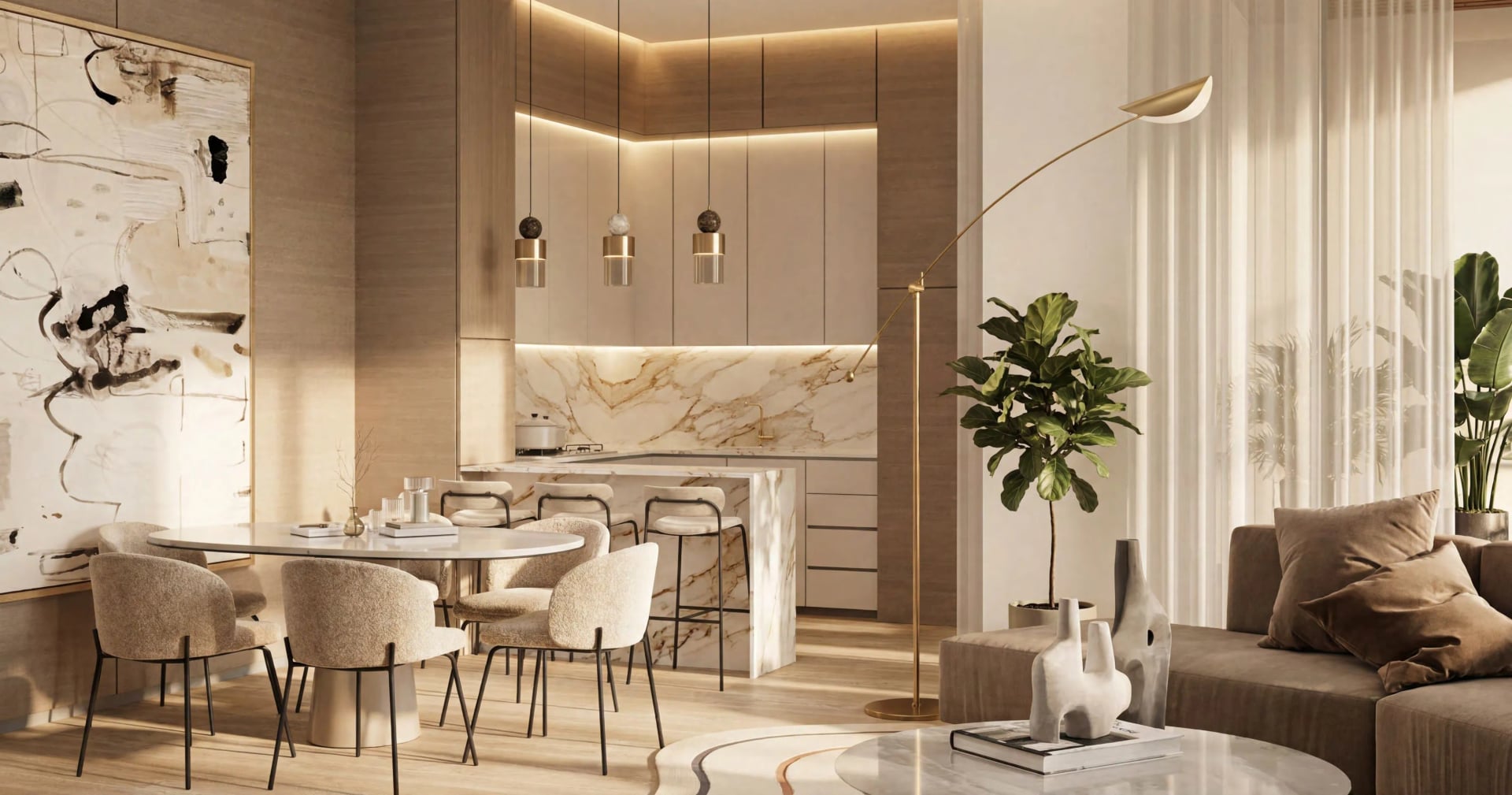 Lunaya Terraces by Zaya, image 7 of 15. Render supplied by developer.