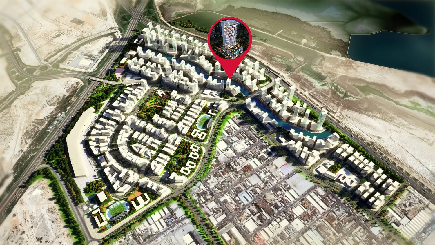 Ayaan Heights 1 by IGO, image 5 of 6. Render supplied by developer.