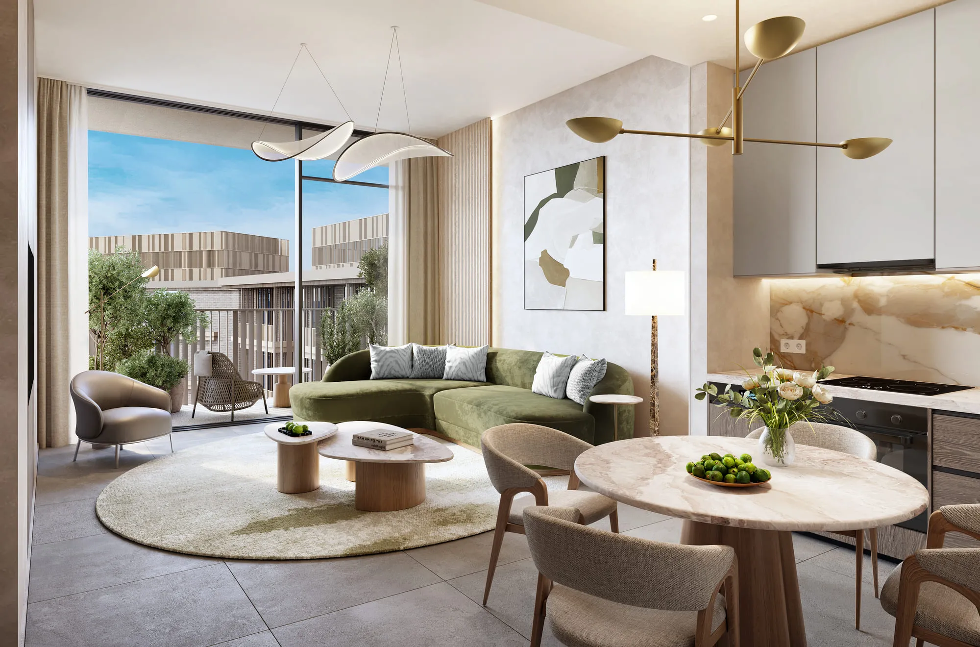 Arancia Yards by Beyond, image 11 of 19. Render supplied by developer.