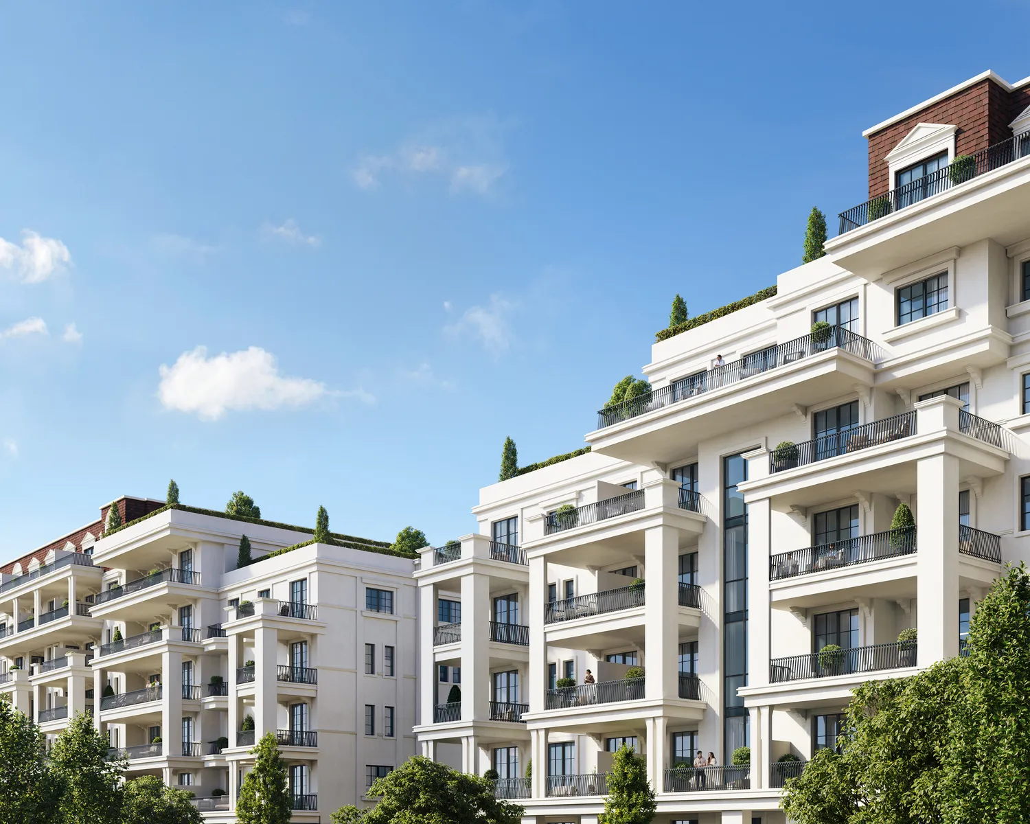 Bab Al Qasr Garden Residences 65 by Burtville Developments, image 5 of 17. Render supplied by developer.