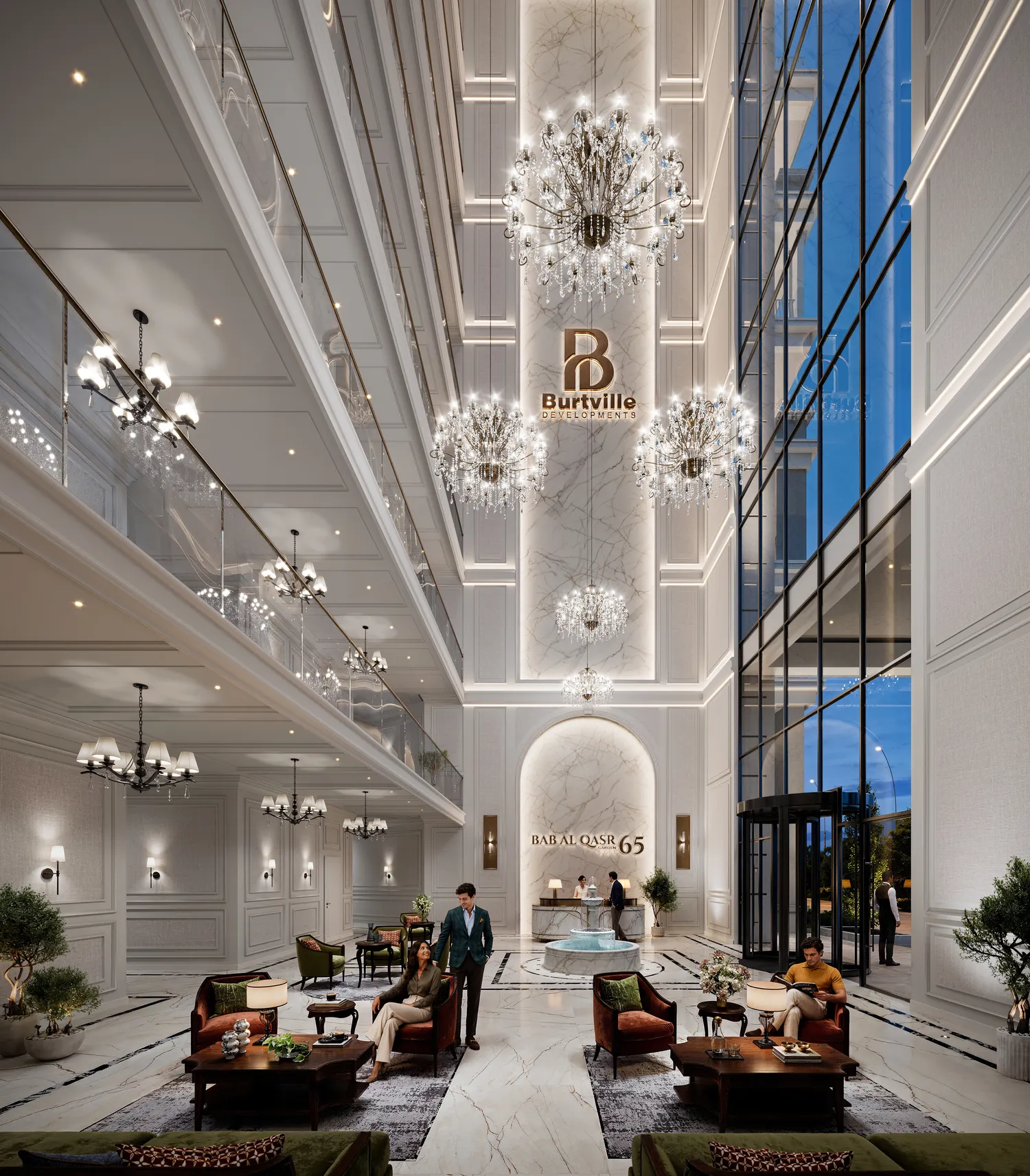 Bab Al Qasr Garden Residences 65 by Burtville Developments, image 17 of 17. Render supplied by developer.