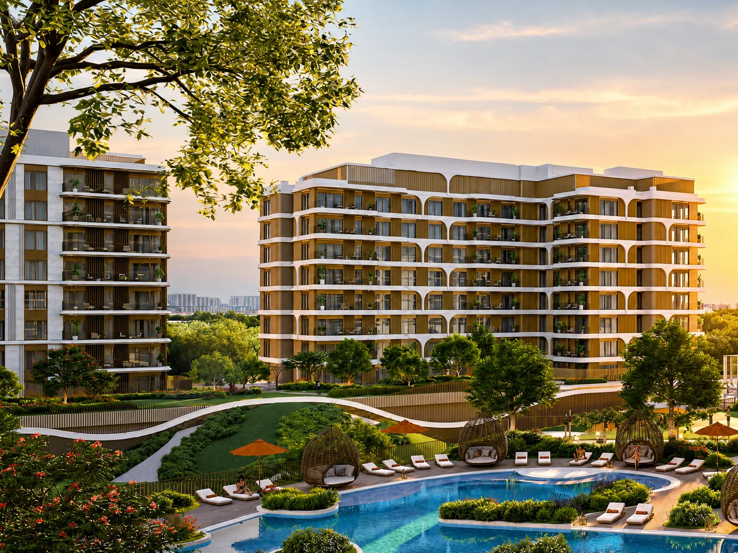 The Canopies at Yas Point by Aldar, Yas Island. Render supplied by developer.