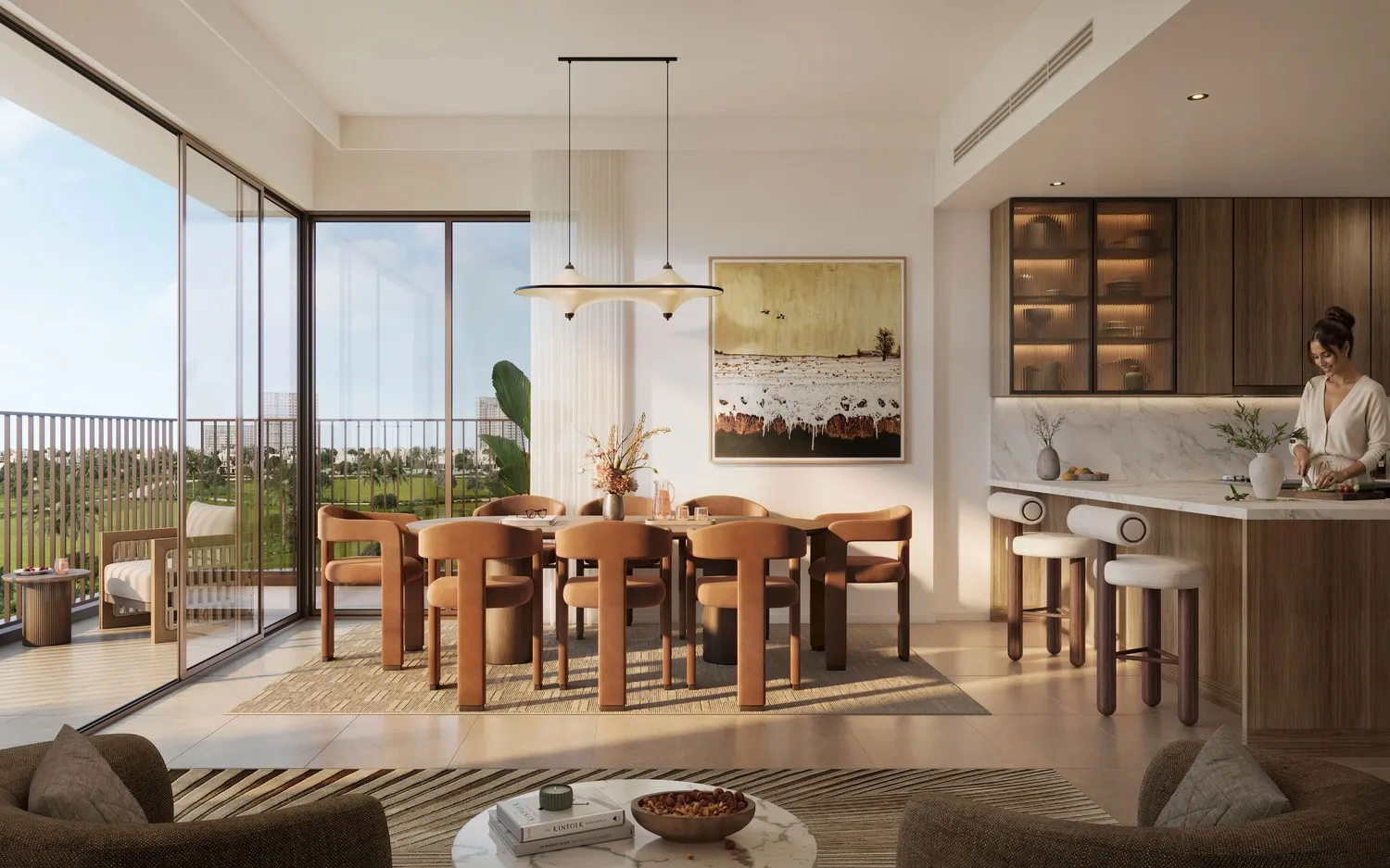 Golf Trails by Emaar, image 3 of 5. Render supplied by developer.
