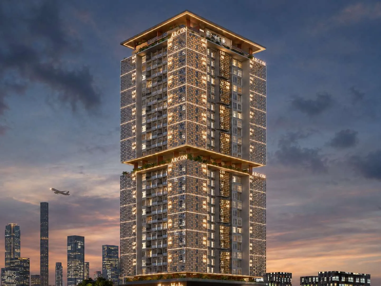 Platinum Heights by Team Arcon, image 2 of 9. Render supplied by developer.