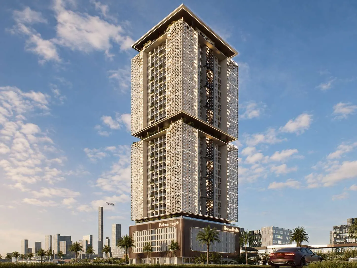 Platinum Heights by Team Arcon, image 3 of 9. Render supplied by developer.