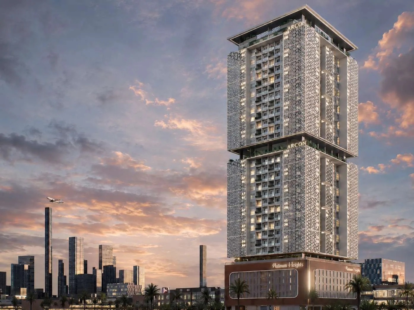 Platinum Heights by Team Arcon, image 4 of 9. Render supplied by developer.