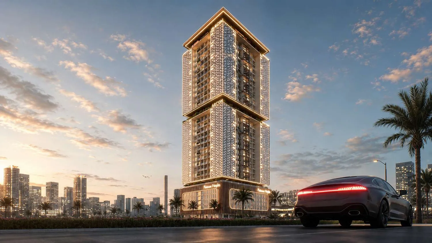 Platinum Heights by Team Arcon, image 5 of 9. Render supplied by developer.