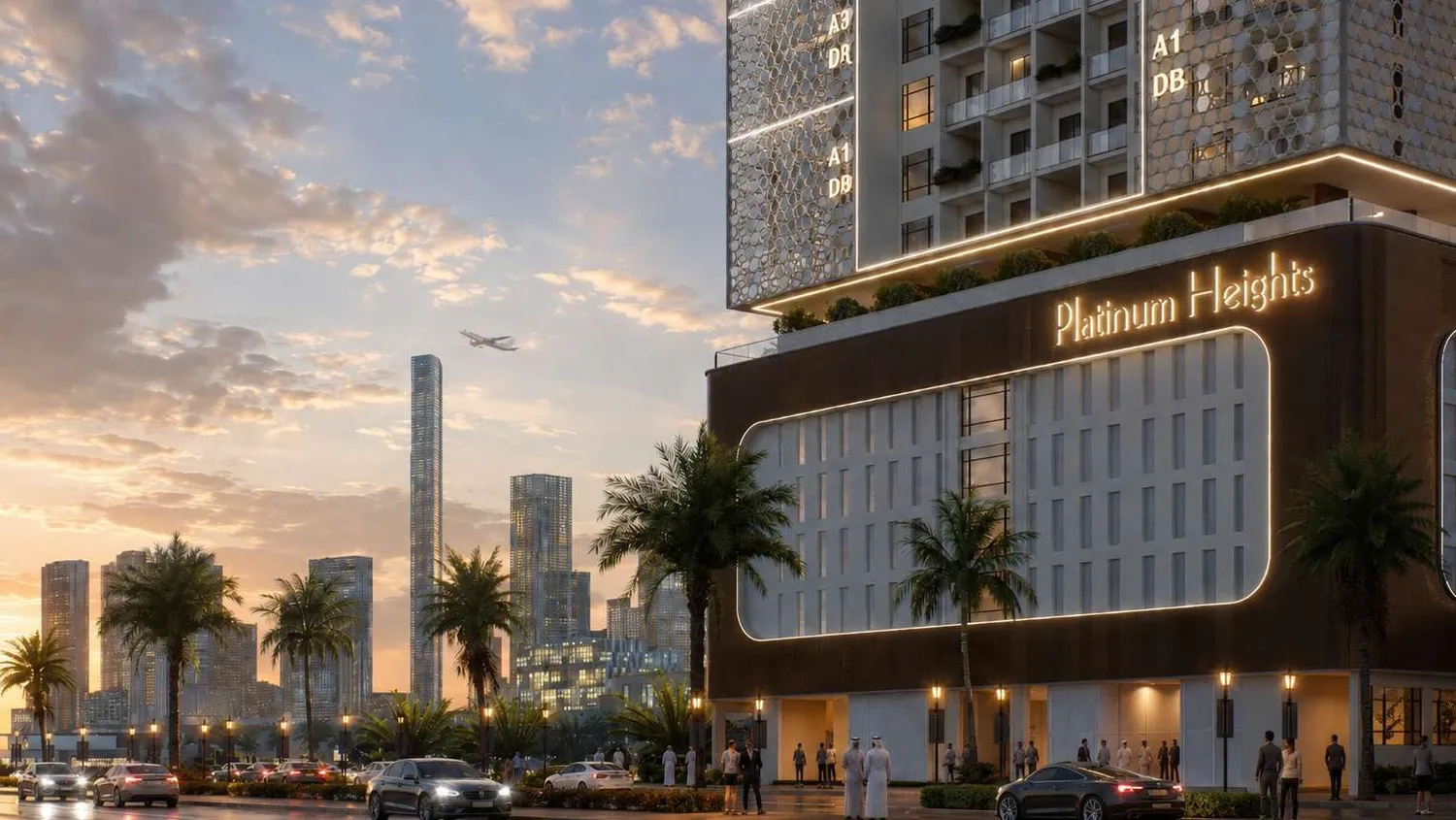 Platinum Heights by Team Arcon, image 7 of 9. Render supplied by developer.