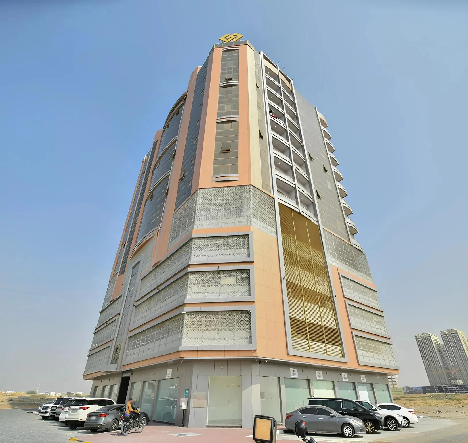 Al Ghoroub Tower by GJ Properties, image 1 of 3. Render supplied by developer.