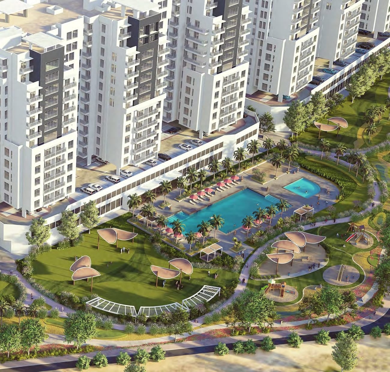 South Garden by Wasl, image 1 of 8. Render supplied by developer.