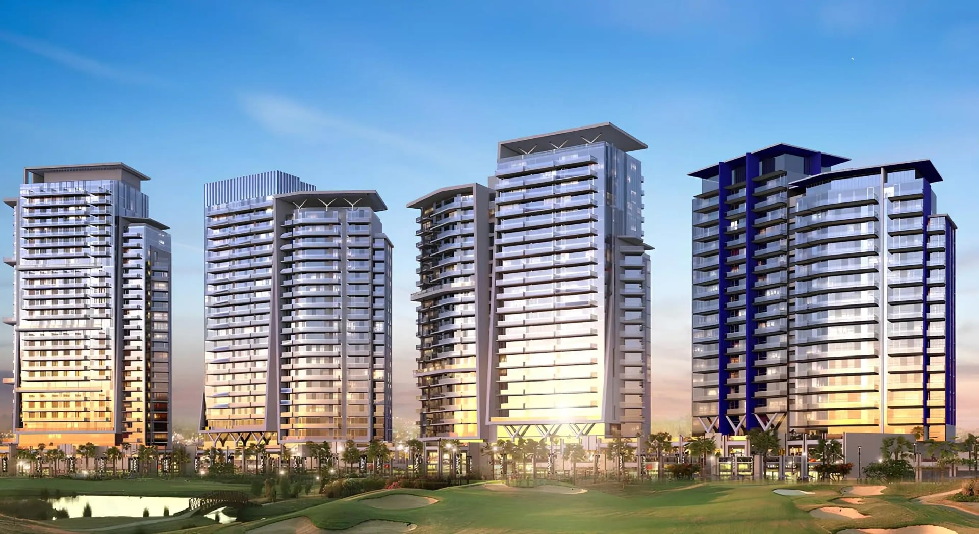 DAMAC Artesia, Damac Hills. Render supplied by developer.