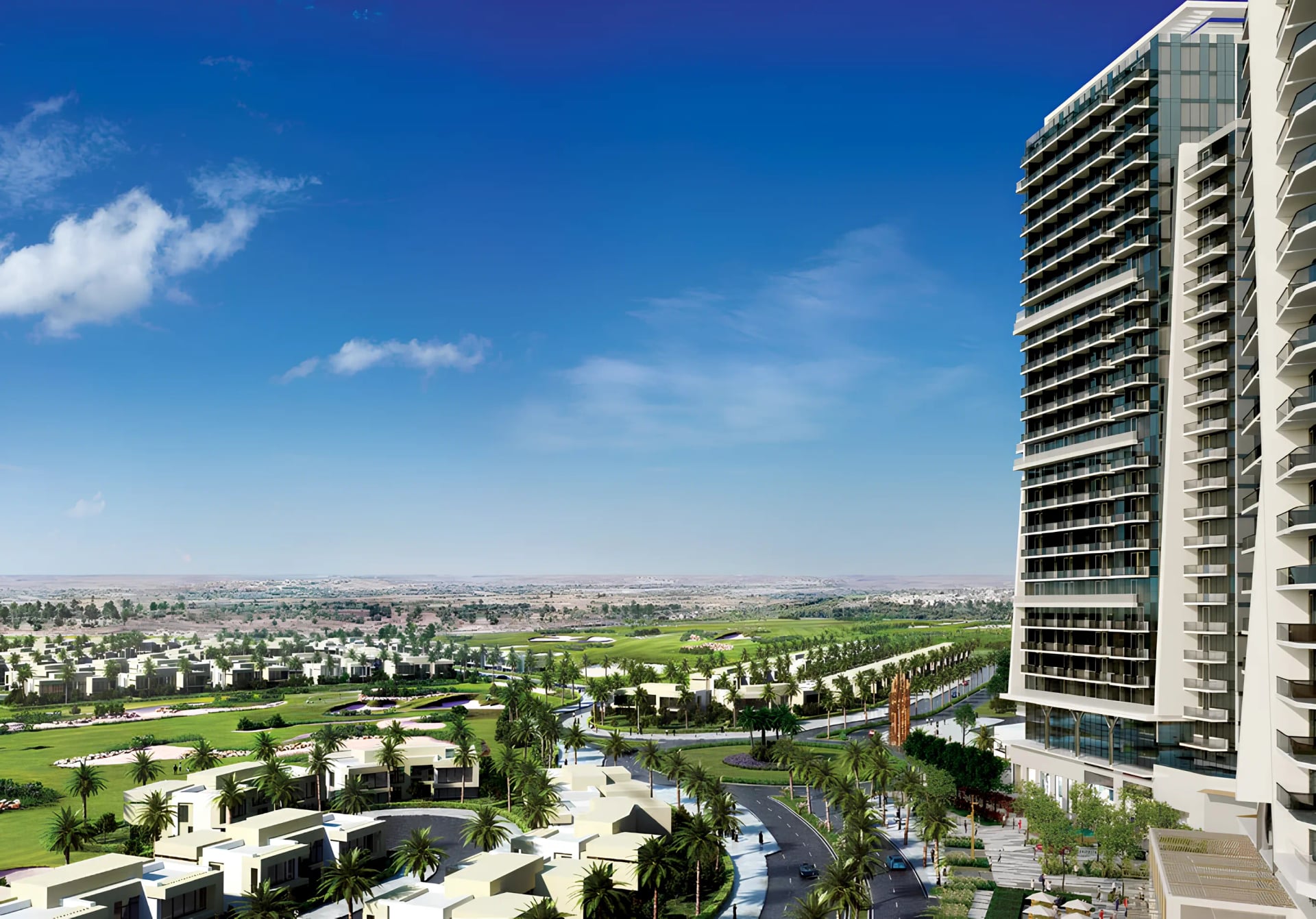 DAMAC Artesia, image 3 of 17. Render supplied by developer.