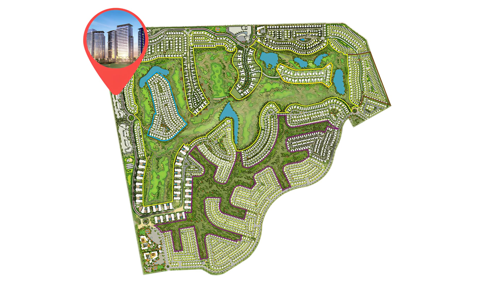 DAMAC Artesia, image 16 of 17. Render supplied by developer.