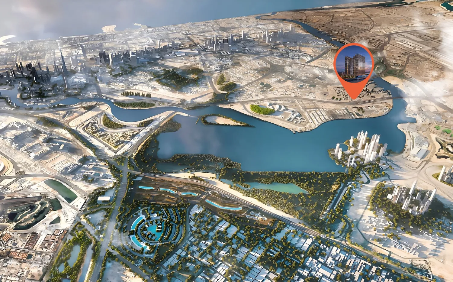 Binghatti Spectre, image 6 of 6. Render supplied by developer.