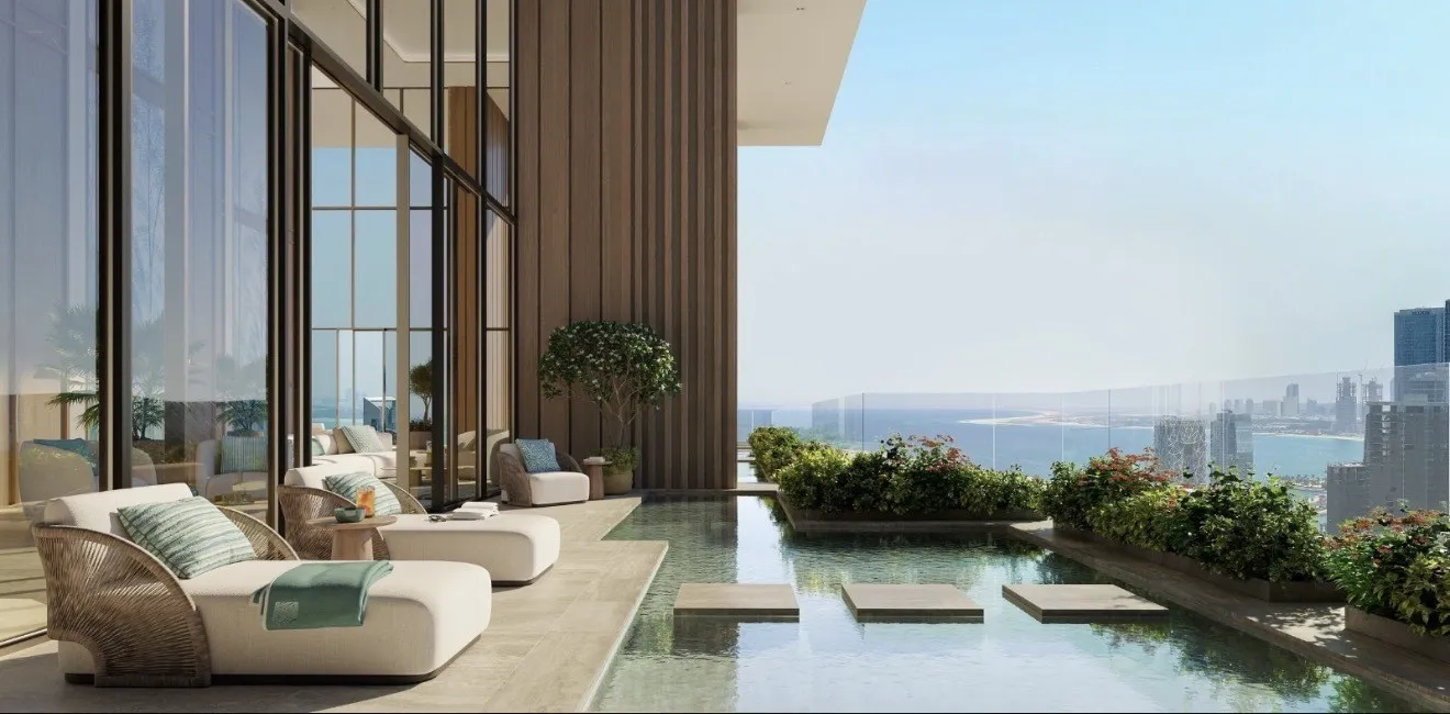 Bab Al Qasr Residence 77 by Burtville Developments, image 3 of 5. Render supplied by developer.