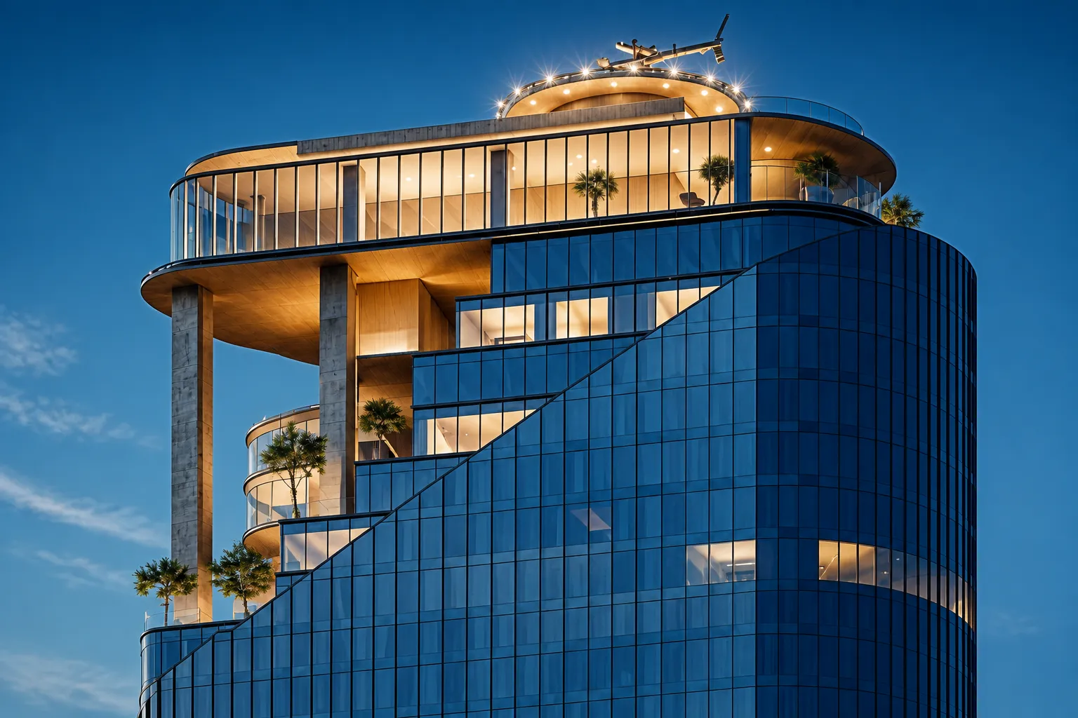 1970 Office Tower by Al Habtoor, image 1 of 9. Render supplied by developer.