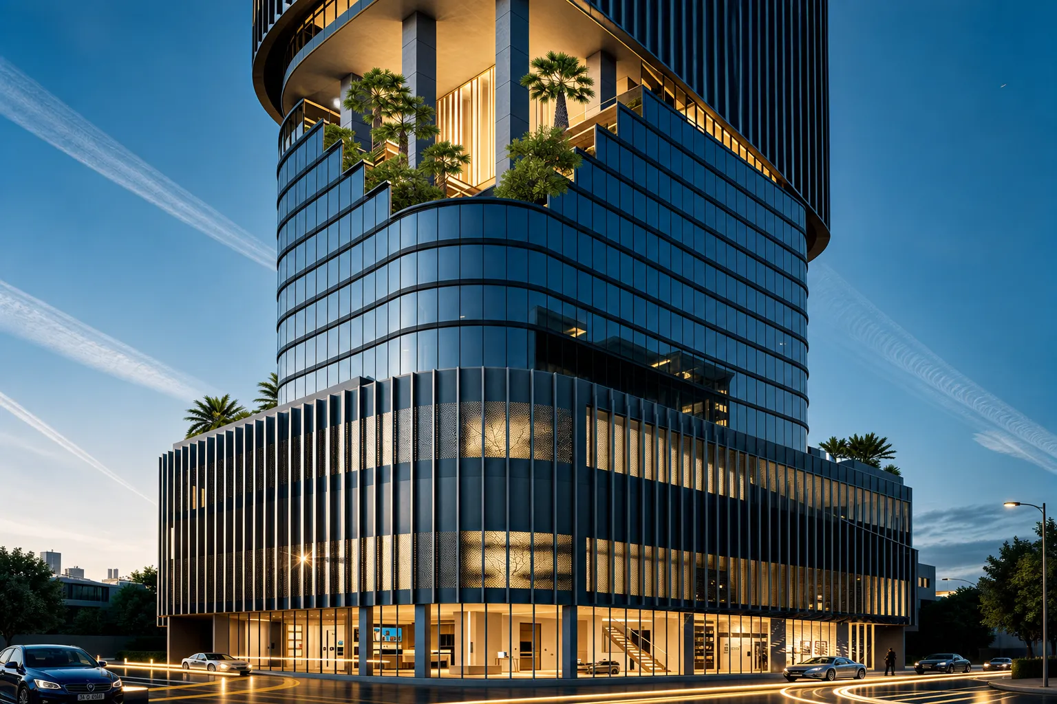 1970 Office Tower by Al Habtoor, image 2 of 9. Render supplied by developer.