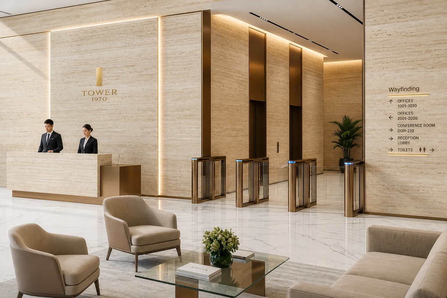 1970 Office Tower by Al Habtoor, image 7 of 9. Render supplied by developer.