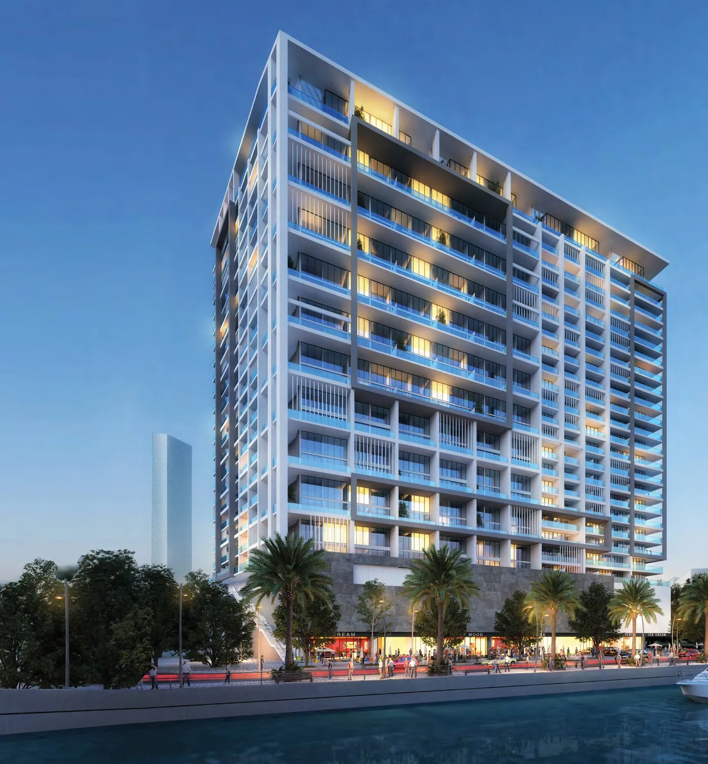 Al Maryah Vista by Reportage, image 1 of 5. Render supplied by developer.