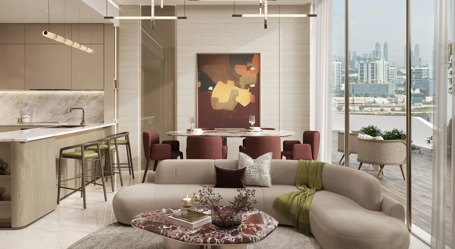 Rabdan Avenue, image 7 of 15. Render supplied by developer.
