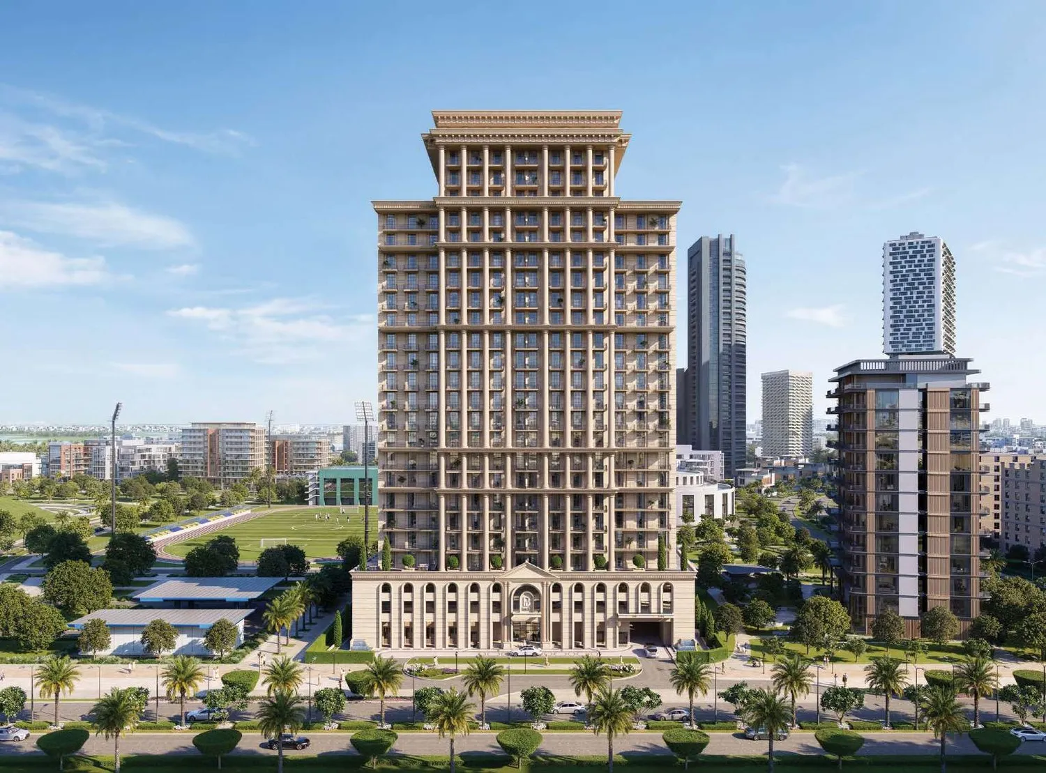 Bab Al Qasr Royal Residence 28 by Burtville Developments, image 5 of 23. Render supplied by developer.